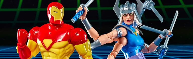 Image of Marvel Legends Gamerverse Iron Man & Marvel's Spiral Action Figure Two-Pack