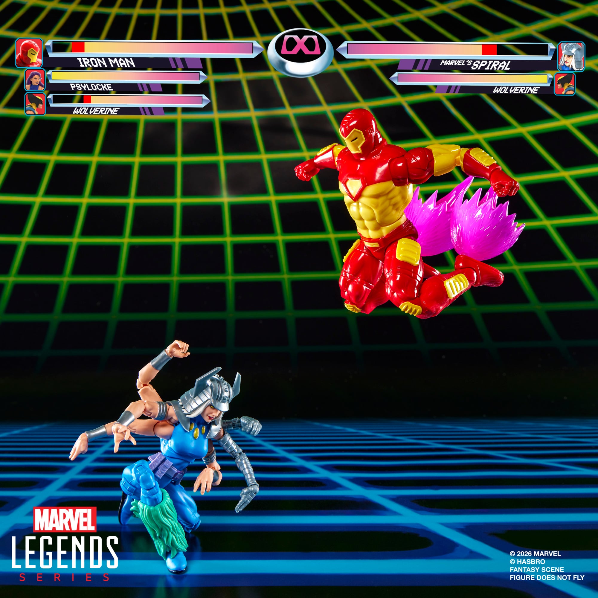 Marvel Legends Gamerverse Iron Man & Marvel's Spiral Action Figure Two-Pack Gallery Image 15