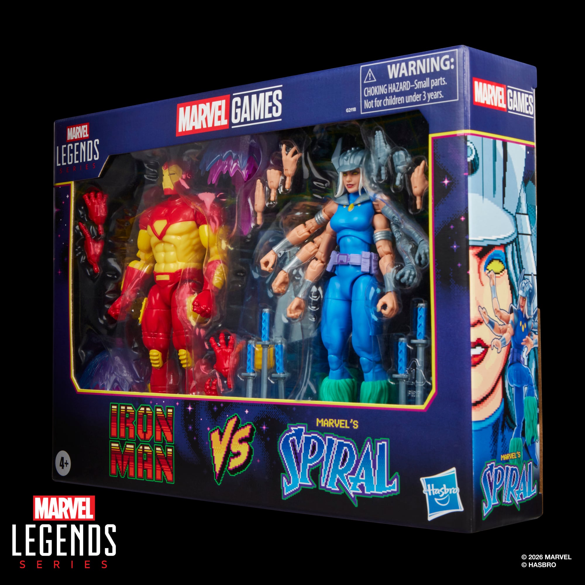 Marvel Legends Gamerverse Iron Man & Marvel's Spiral Action Figure Two-Pack Gallery Image 20