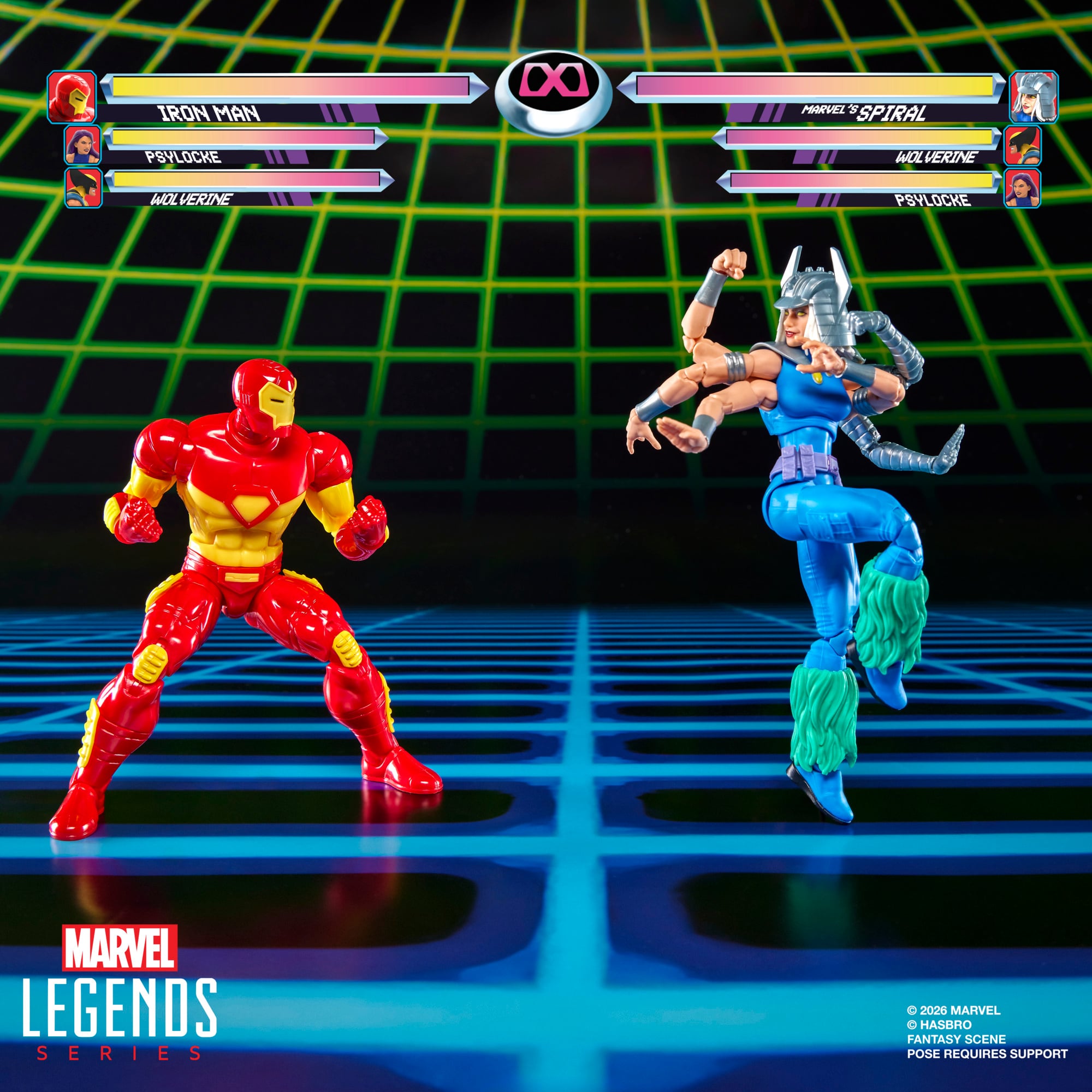 Marvel Legends Gamerverse Iron Man & Marvel's Spiral Action Figure Two-Pack Gallery Image 11