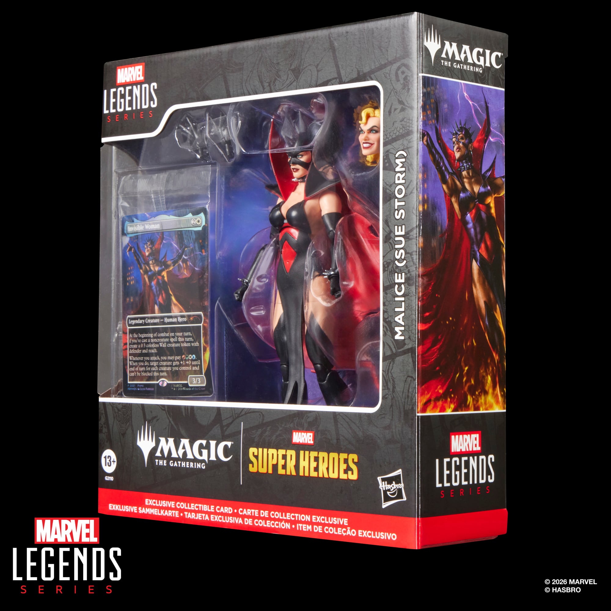 Marvel Legends Malice (Sue Storm) Action Figure with Exclusive Magic: The Gathering Card Gallery Image 14