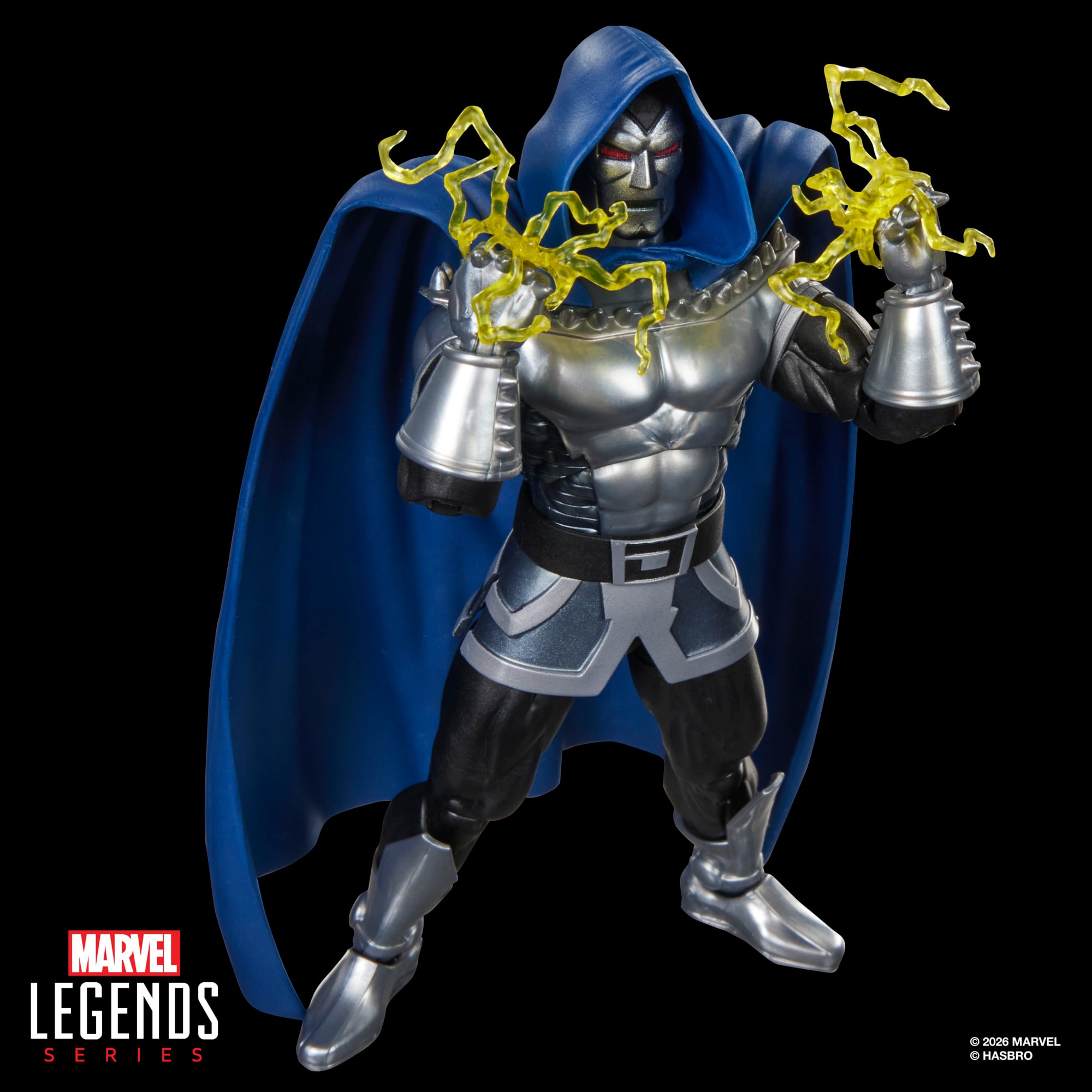 Marvel Legends Doctor Doom 2099 Action Figure with Exclusive Magic: The Gathering Card Gallery Image 5