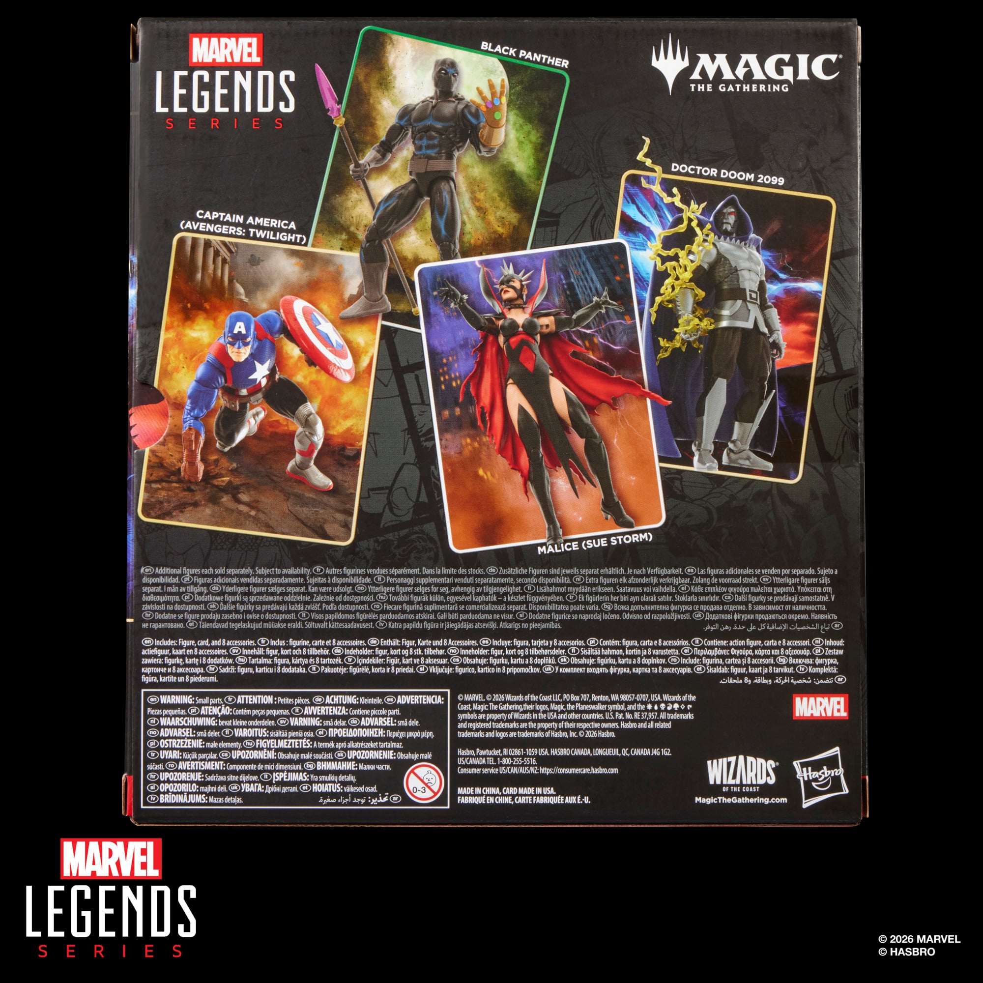 Marvel Legends Doctor Doom 2099 Action Figure with Exclusive Magic: The Gathering Card Gallery Image 14