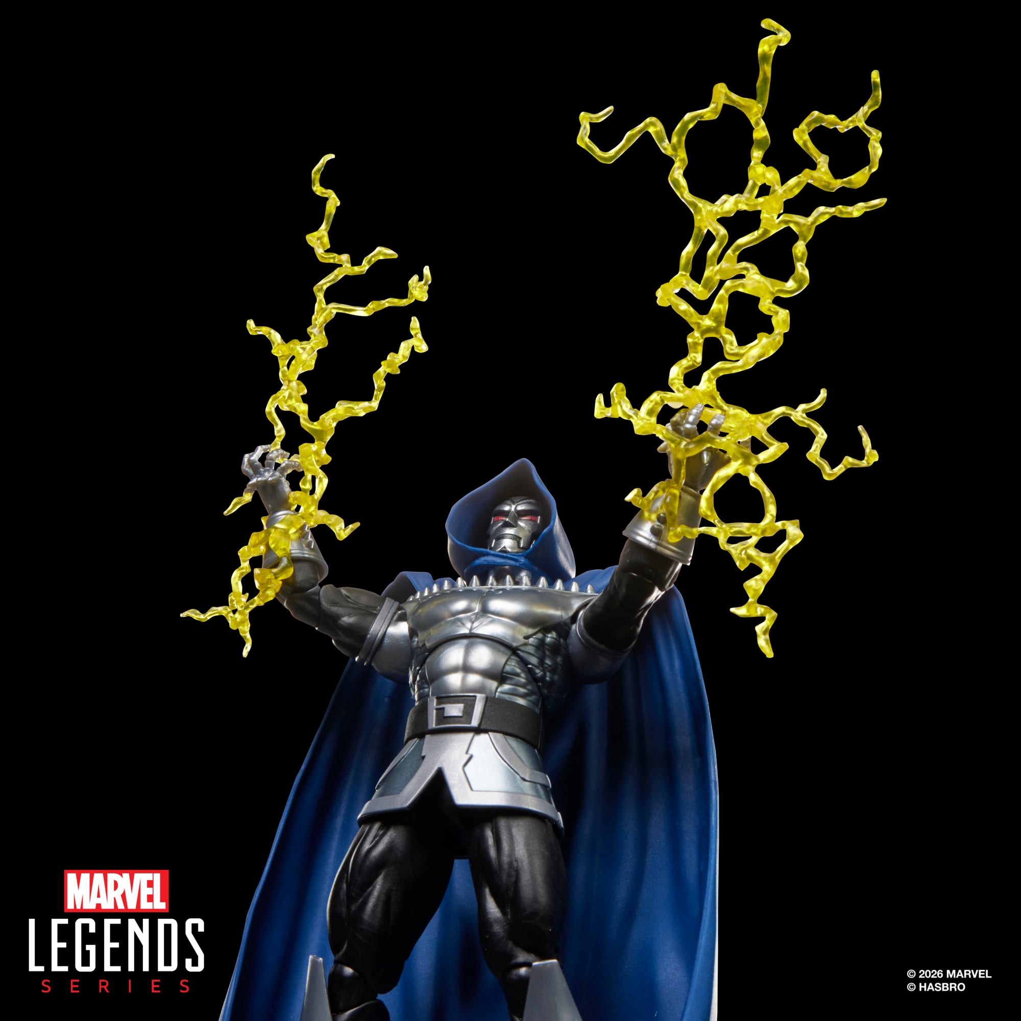 Marvel Legends Doctor Doom 2099 Action Figure with Exclusive Magic: The Gathering Card Gallery Image 7