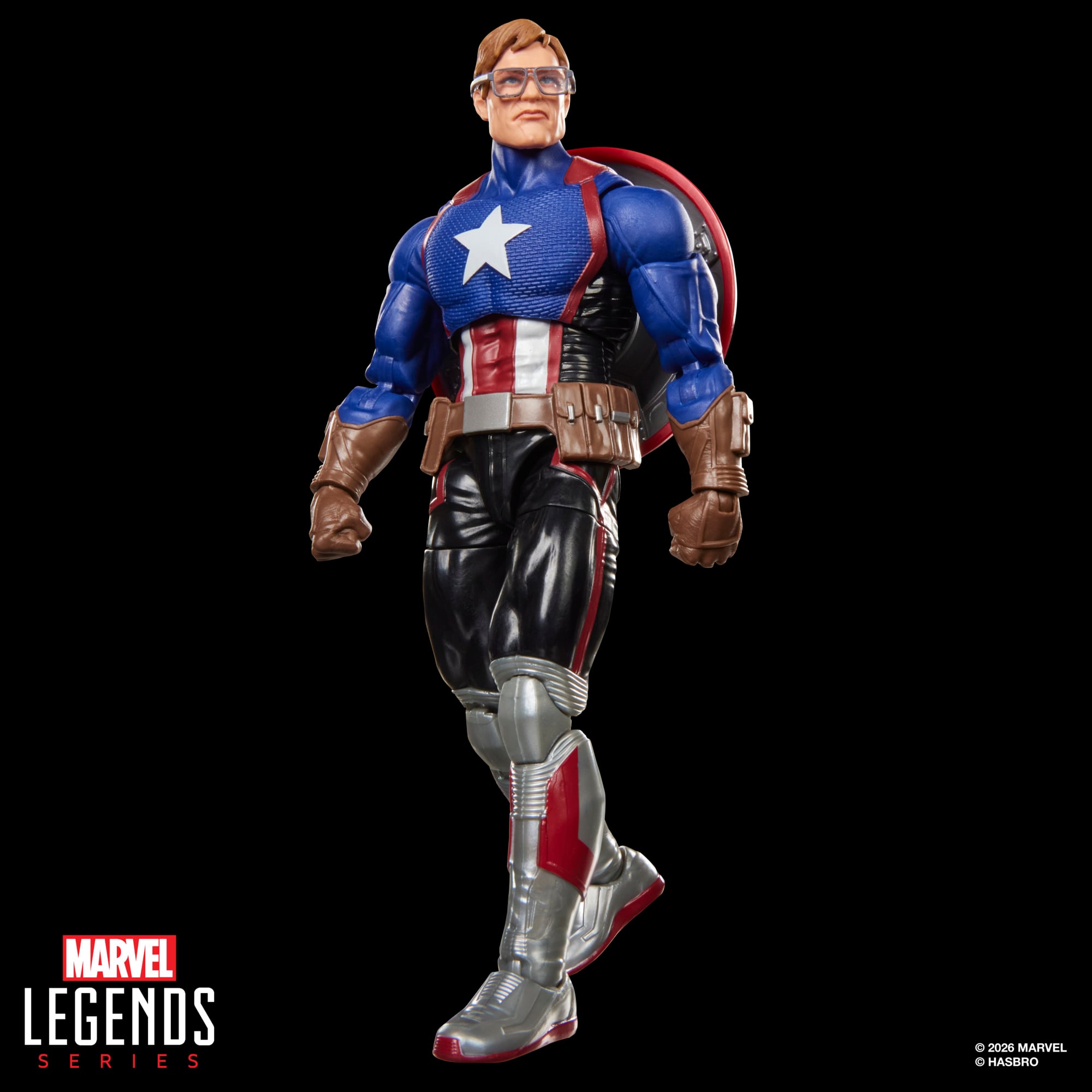 Avengers: Twilight Marvel Legends Captain America Action Figure with Exclusive Magic: The Gathering Card Gallery Image 6
