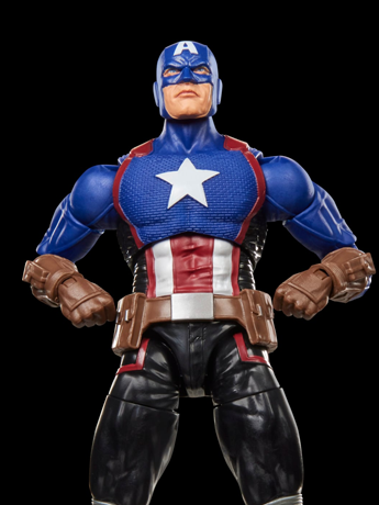 Avengers: Twilight Marvel Legends Captain America Action Figure with Exclusive Magic: The Gathering Card Gallery Image 2