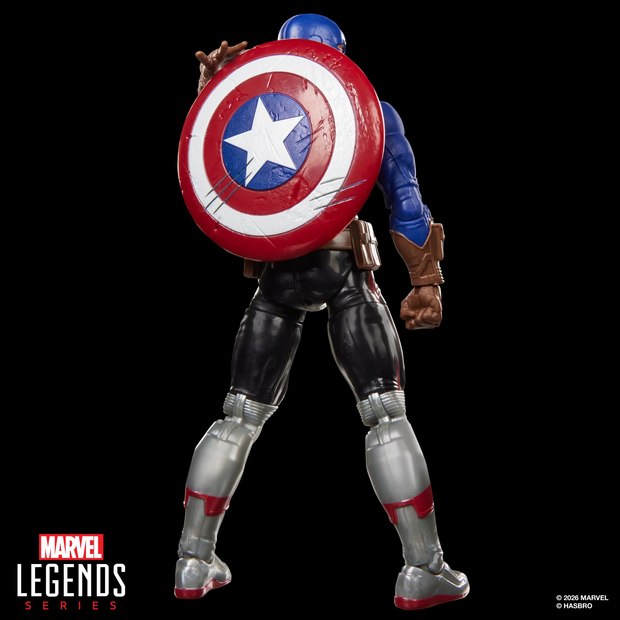 Avengers: Twilight Marvel Legends Captain America Action Figure with Exclusive Magic: The Gathering Card Gallery Image 5