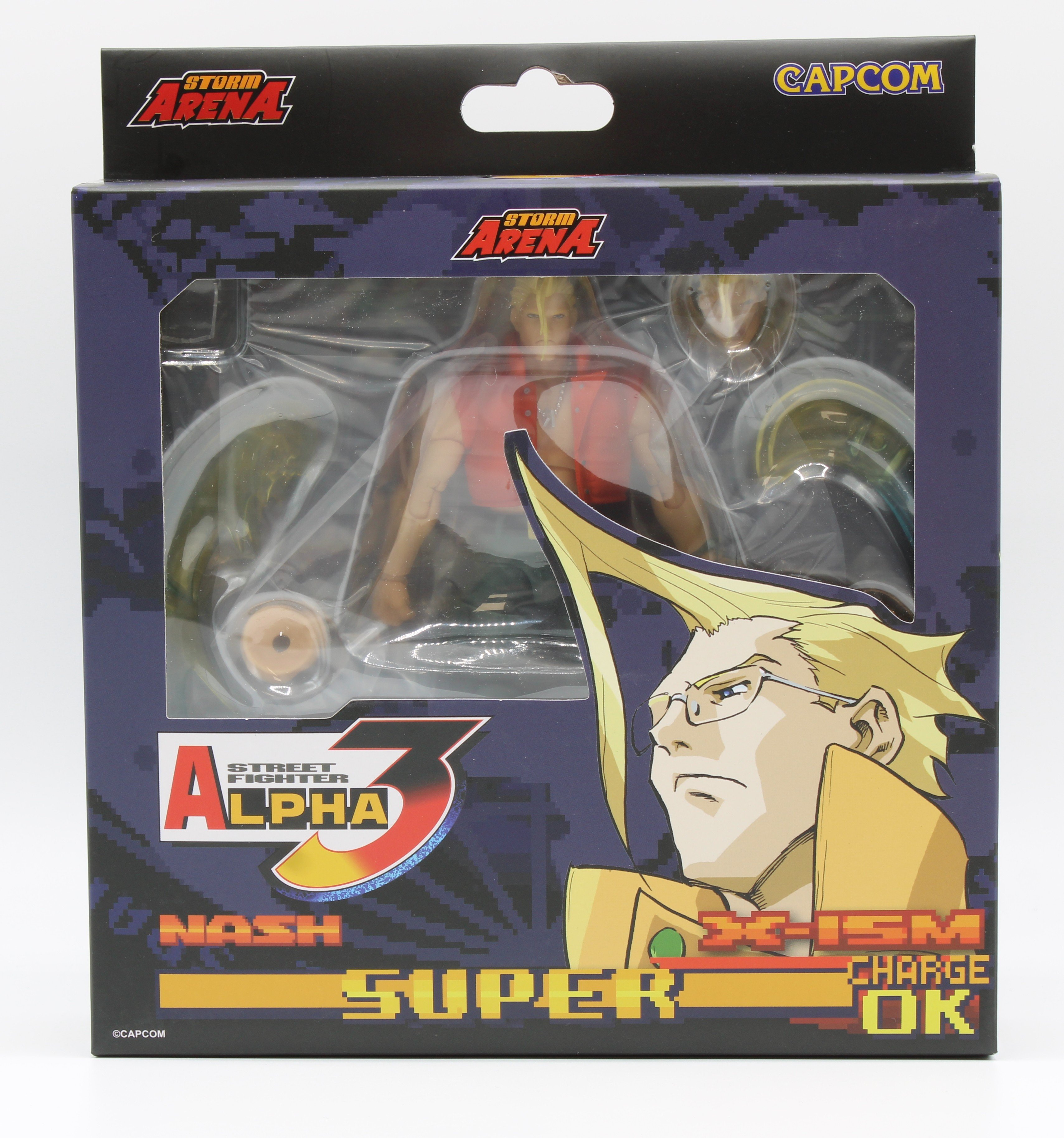 Street Fighter Alpha 3 Storm Arena Nash (Special Edition) 1/12 Scale Action Figure Gallery Image 3