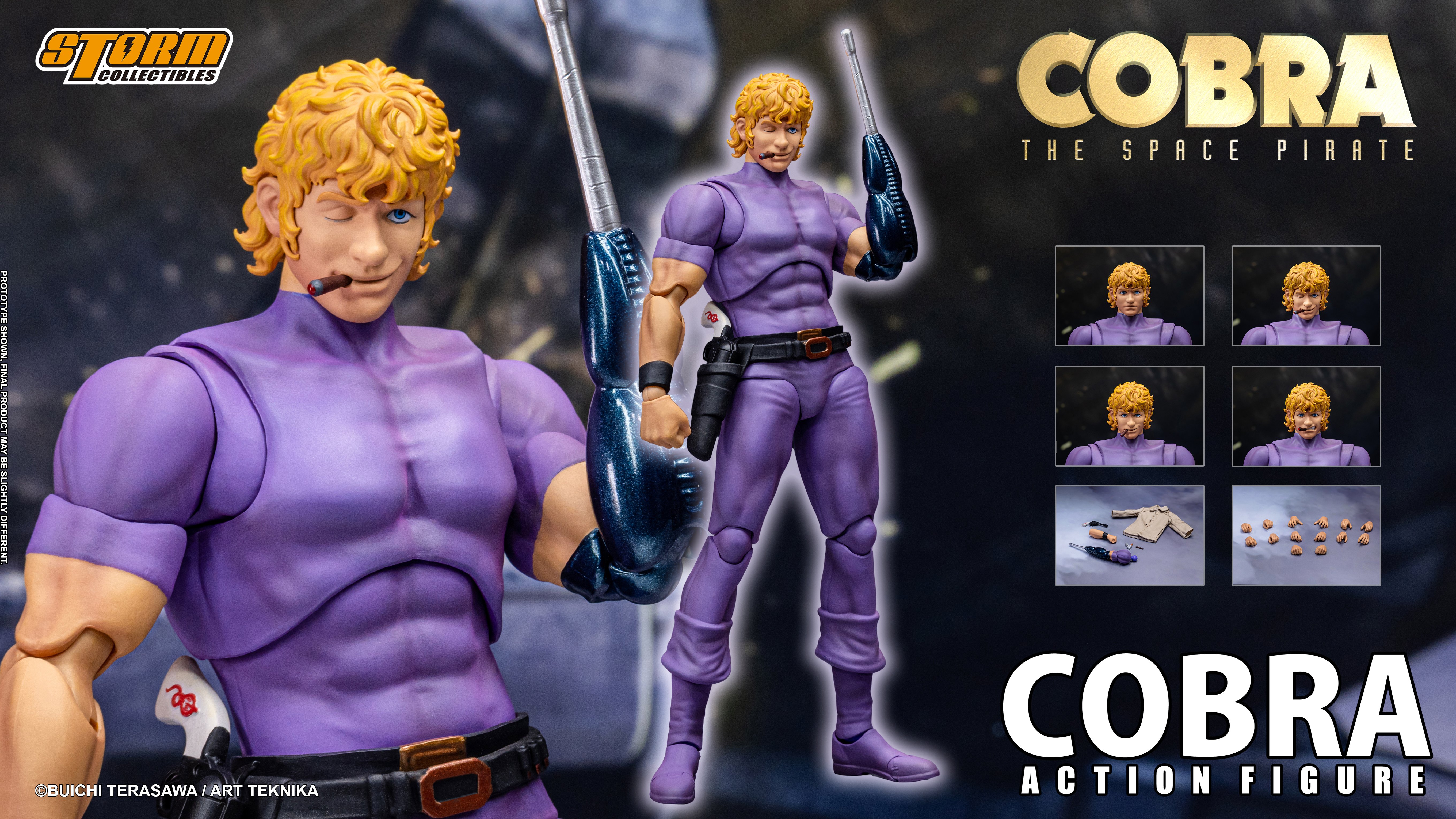 Cobra the Space Pirate Cobra (Special Edition) 1/12 Scale Action Figure Gallery Image 21