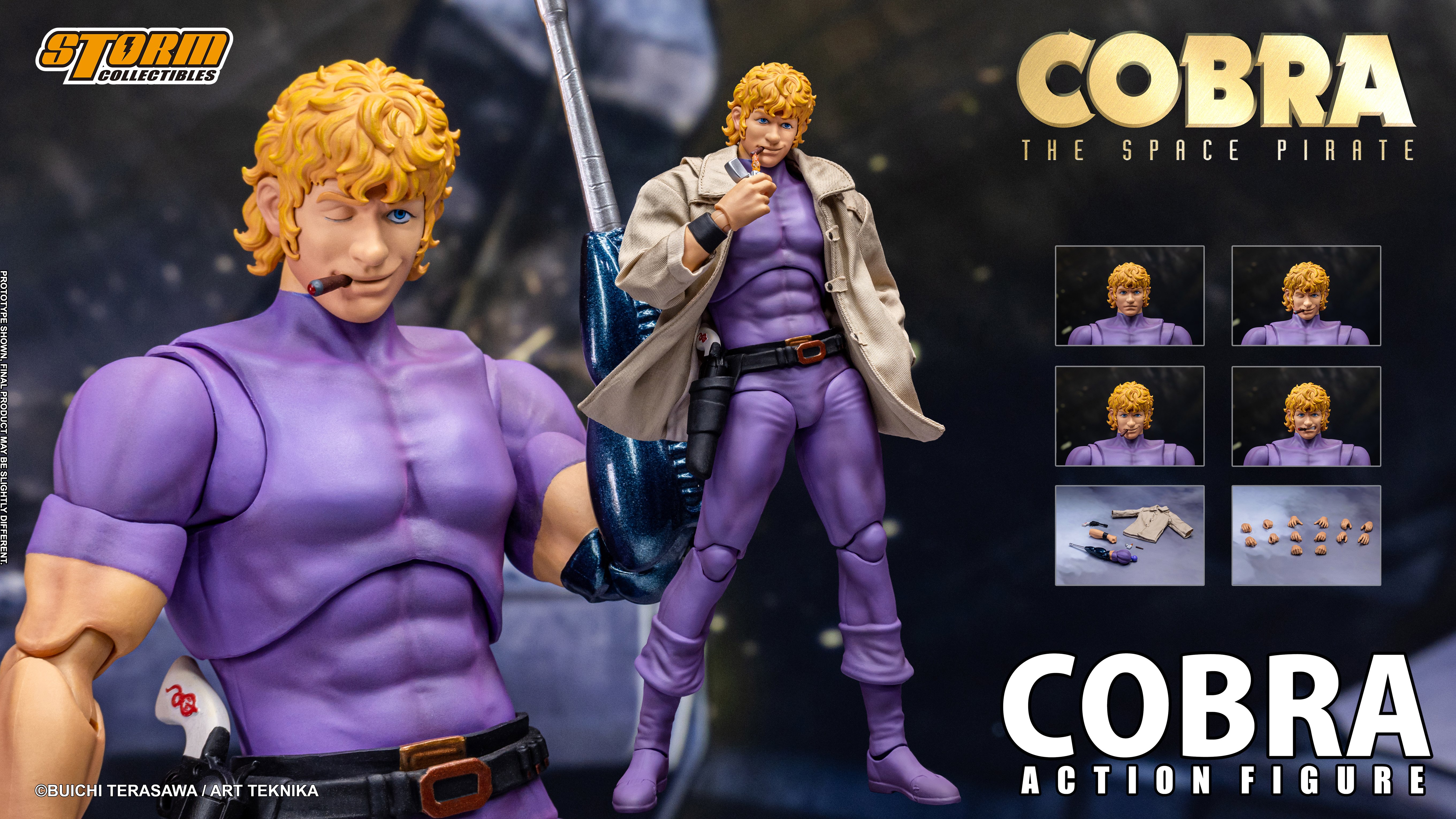 Cobra the Space Pirate Cobra (Special Edition) 1/12 Scale Action Figure Gallery Image 22