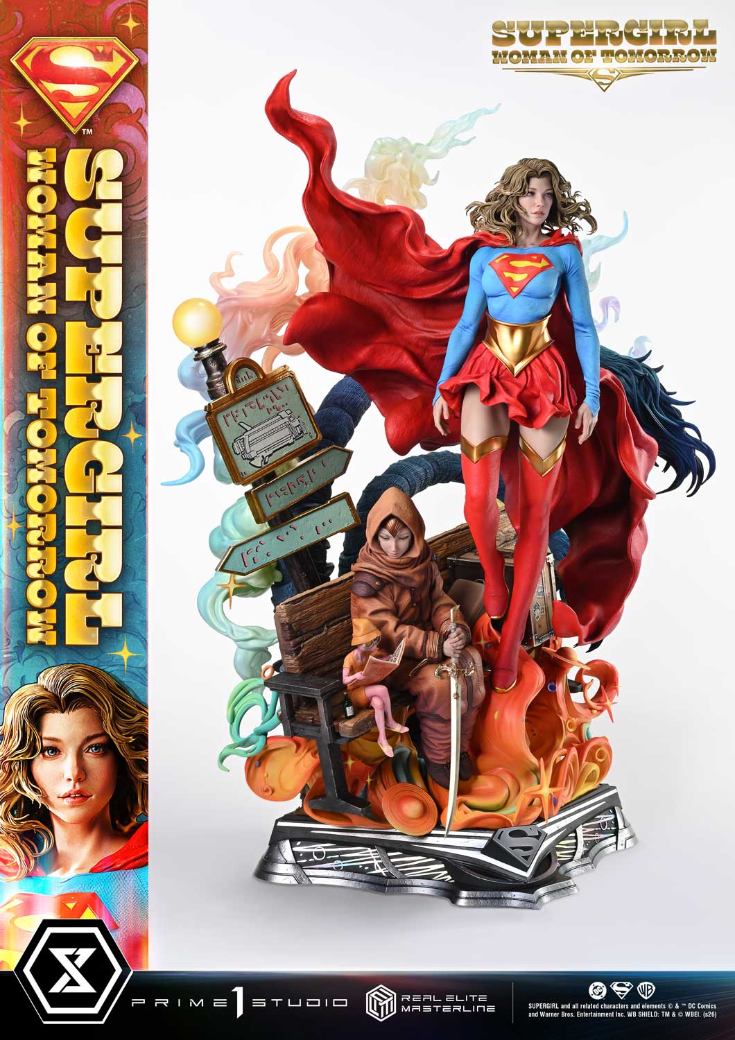 Supergirl: Woman of Tomorrow Real Elite Masterline Supergirl (Bonus Ver.) 1/4 Scale Limited Edition Statue Gallery Image 37