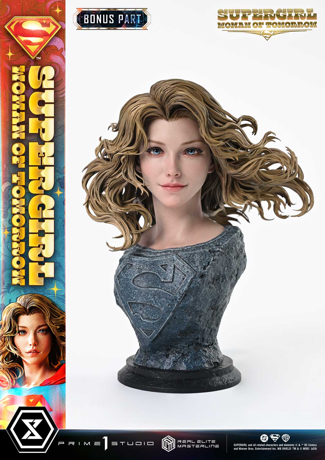 Supergirl: Woman of Tomorrow Real Elite Masterline Supergirl (Bonus Ver.) 1/4 Scale Limited Edition Statue Gallery Image 30