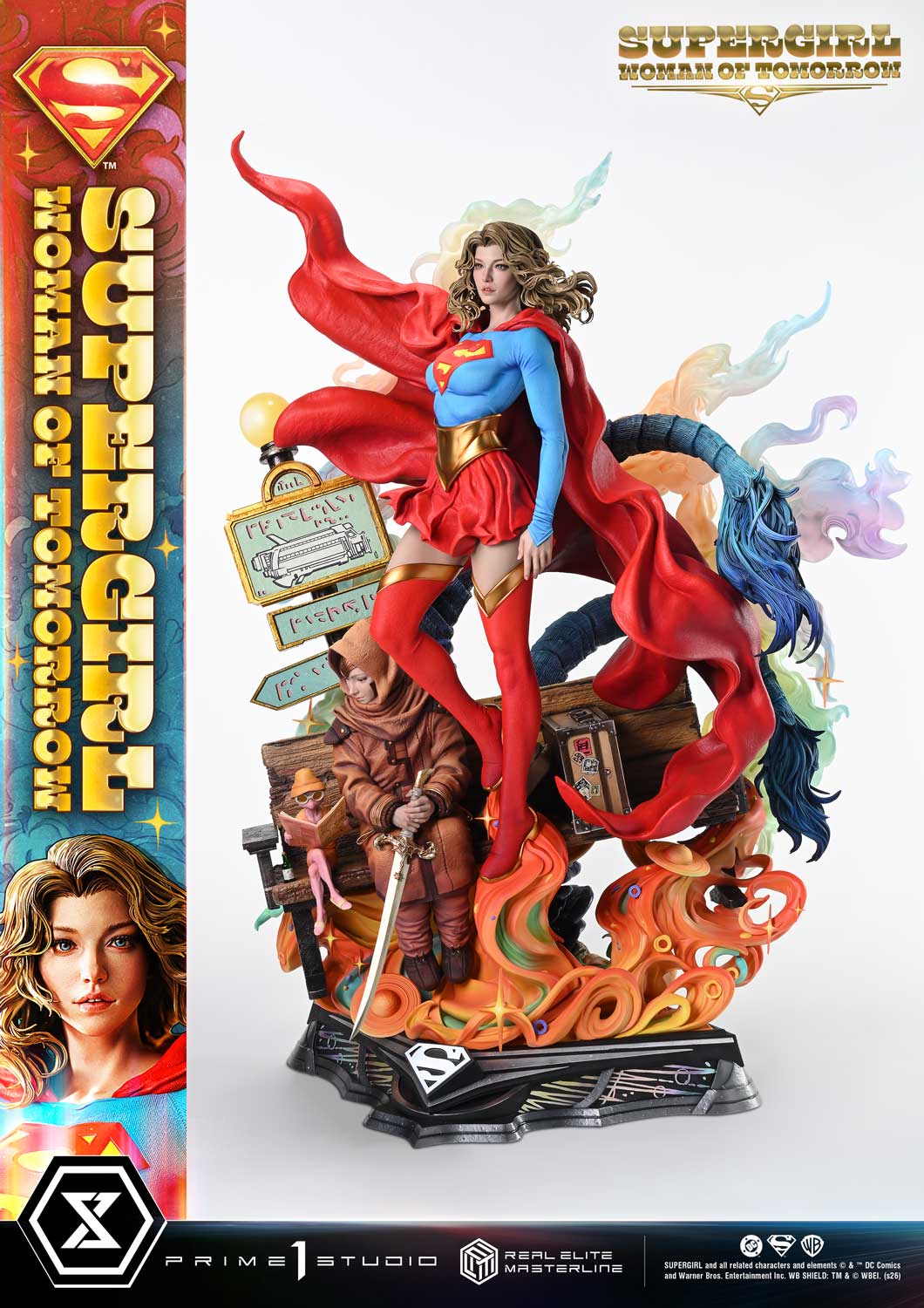 Supergirl: Woman of Tomorrow Real Elite Masterline Supergirl (Bonus Ver.) 1/4 Scale Limited Edition Statue Gallery Image 36