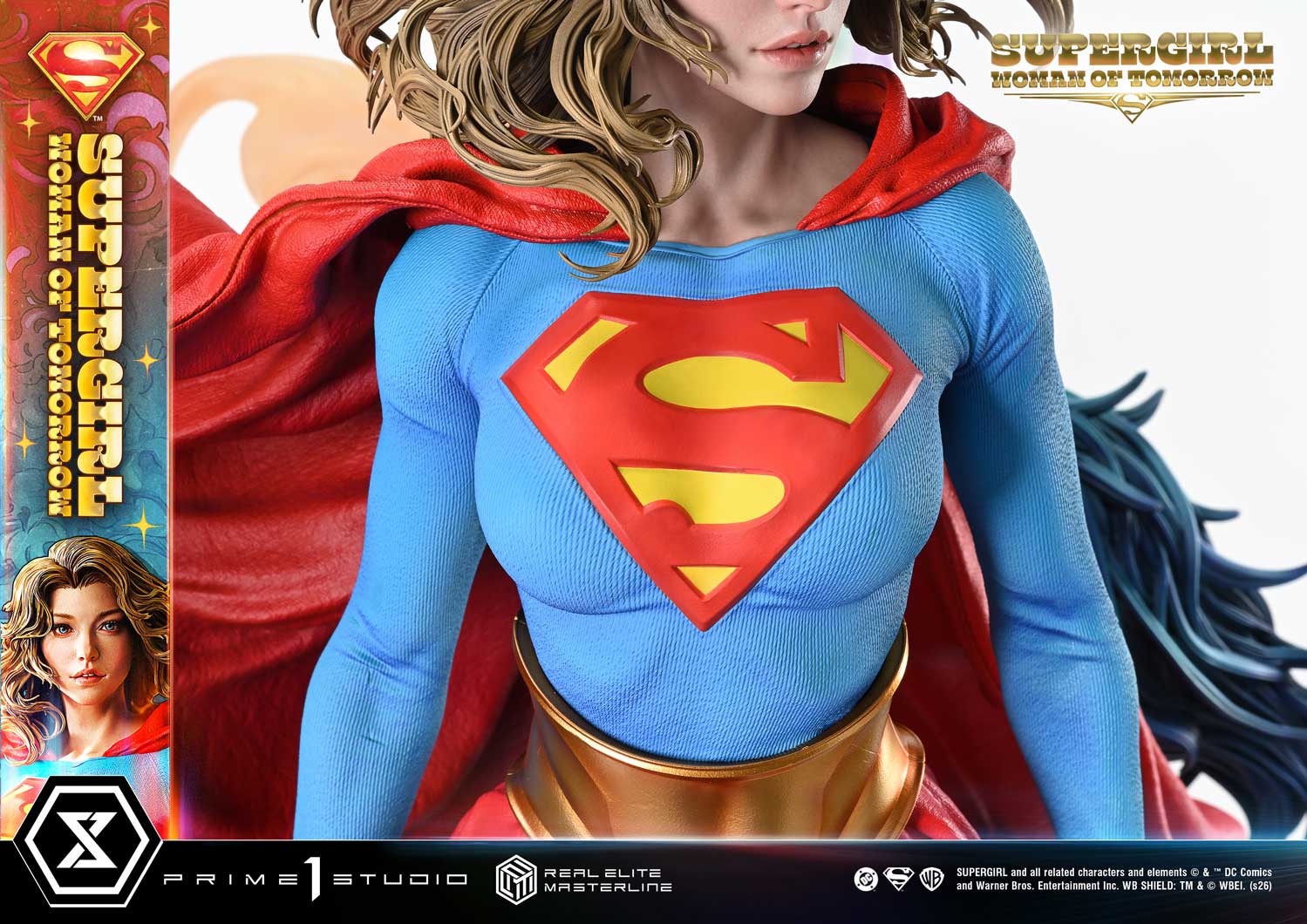 Supergirl: Woman of Tomorrow Real Elite Masterline Supergirl (Bonus Ver.) 1/4 Scale Limited Edition Statue Gallery Image 23