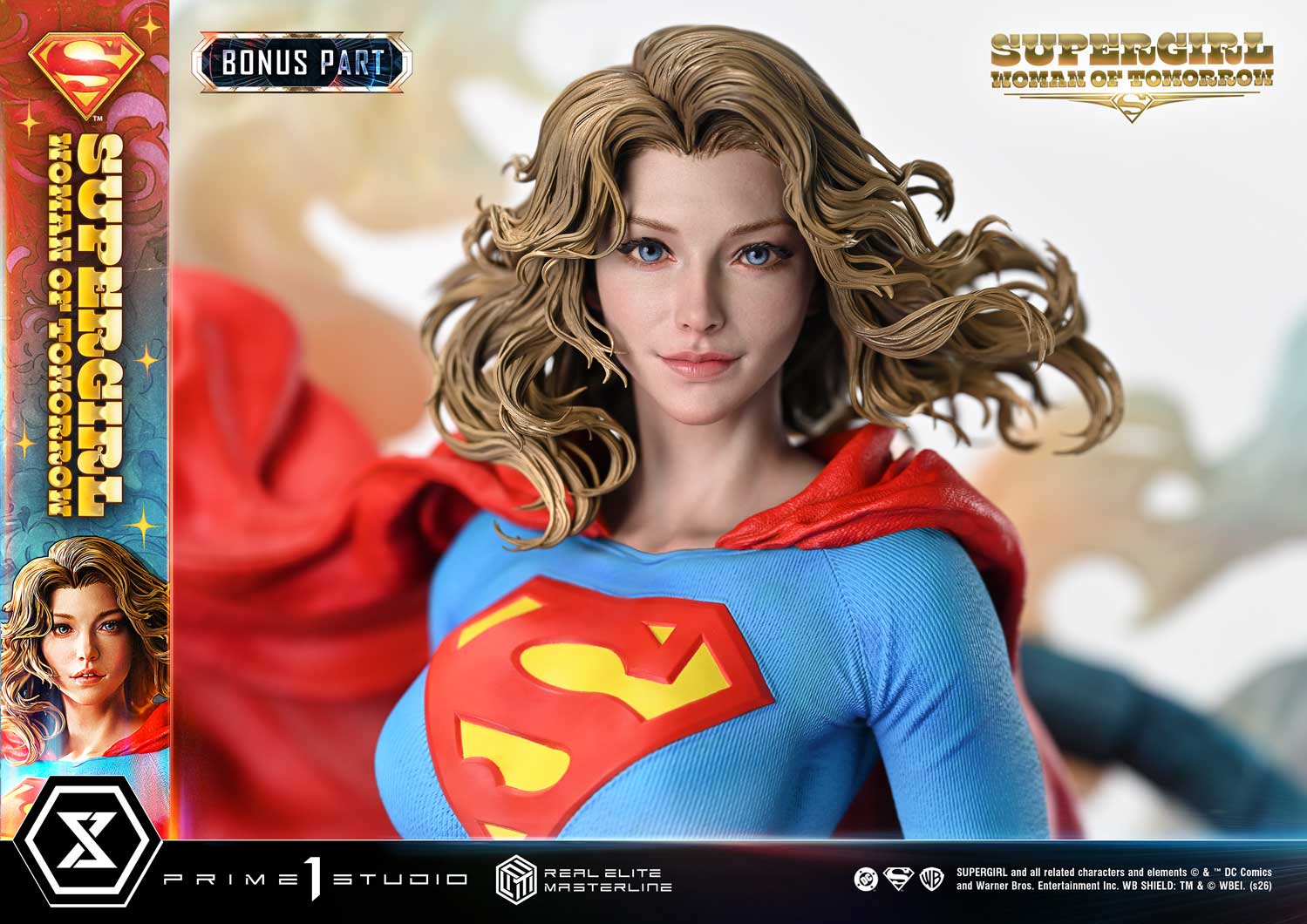 Supergirl: Woman of Tomorrow Real Elite Masterline Supergirl (Bonus Ver.) 1/4 Scale Limited Edition Statue Gallery Image 19