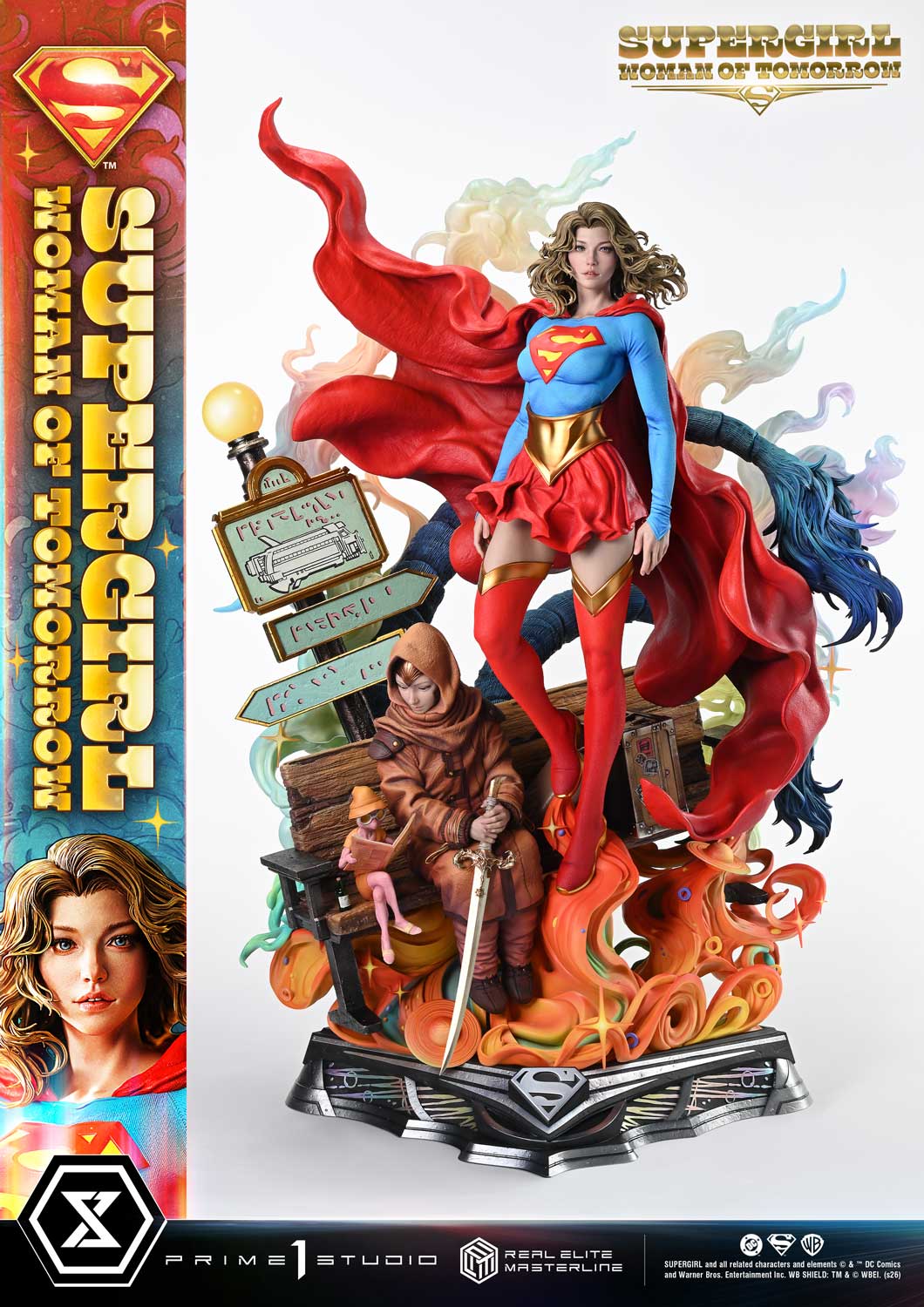 Supergirl: Woman of Tomorrow Real Elite Masterline Supergirl (Bonus Ver.) 1/4 Scale Limited Edition Statue Gallery Image 35