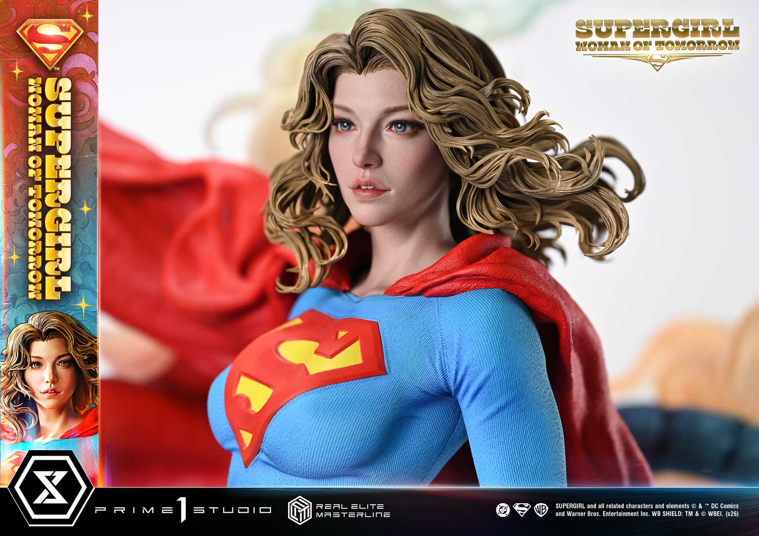 Supergirl: Woman of Tomorrow Real Elite Masterline Supergirl (Bonus Ver.) 1/4 Scale Limited Edition Statue Gallery Image 22