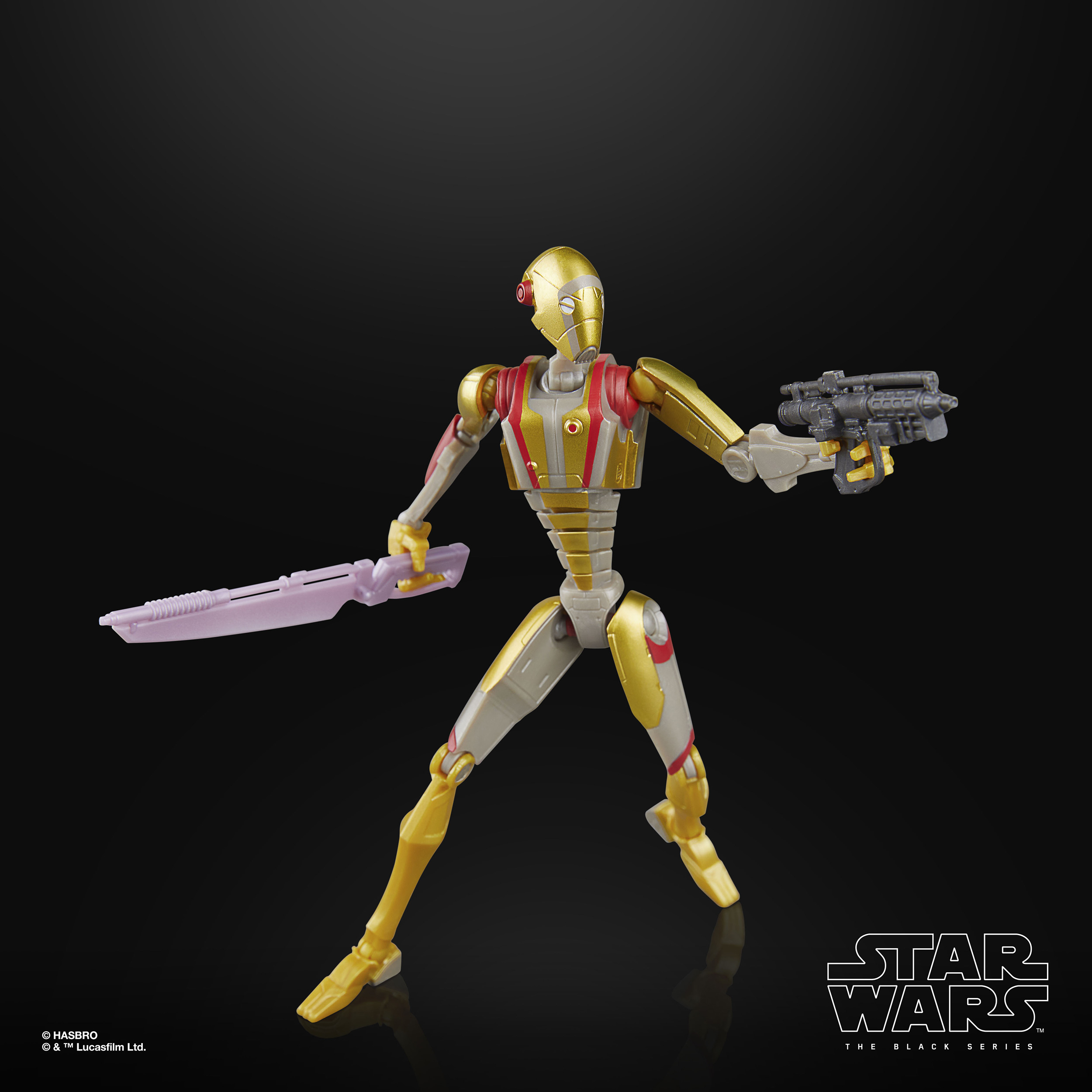 Star Wars: The Black Series Dagan Gera & BX Droid (Hybrid) Action Figure Two-Pack (Jedi: Survivor) Gallery Image 16