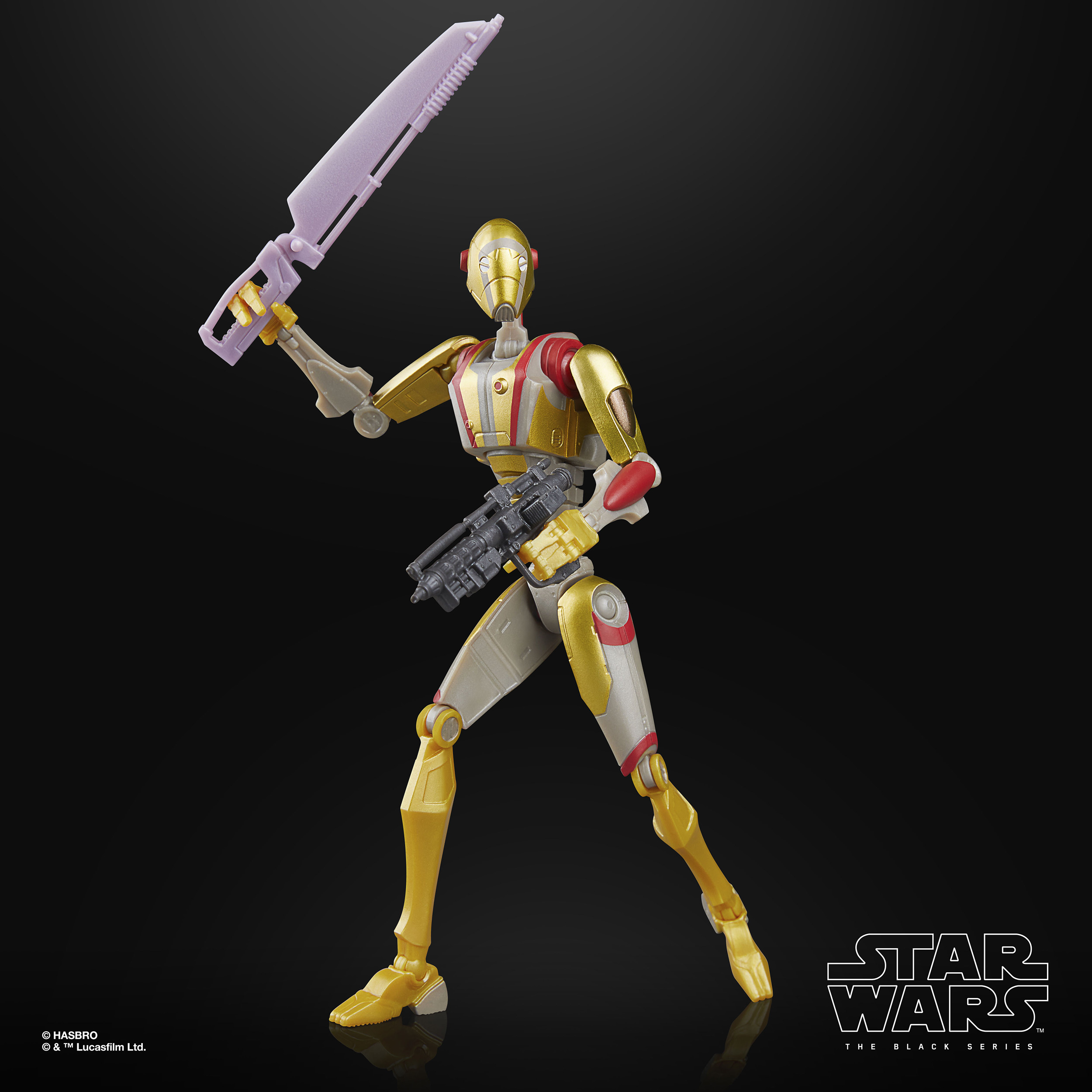 Star Wars: The Black Series Dagan Gera & BX Droid (Hybrid) Action Figure Two-Pack (Jedi: Survivor) Gallery Image 14