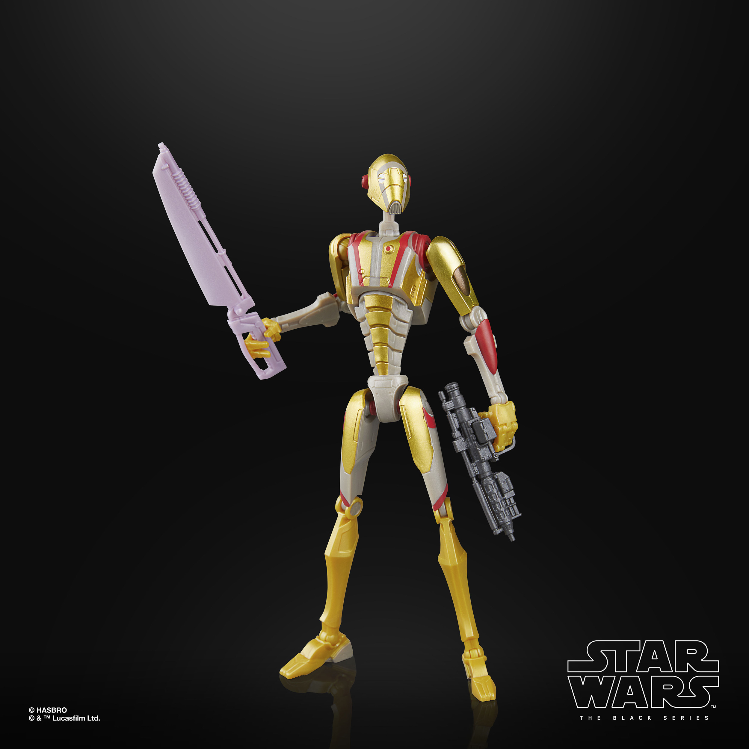 Star Wars: The Black Series Dagan Gera & BX Droid (Hybrid) Action Figure Two-Pack (Jedi: Survivor) Gallery Image 12