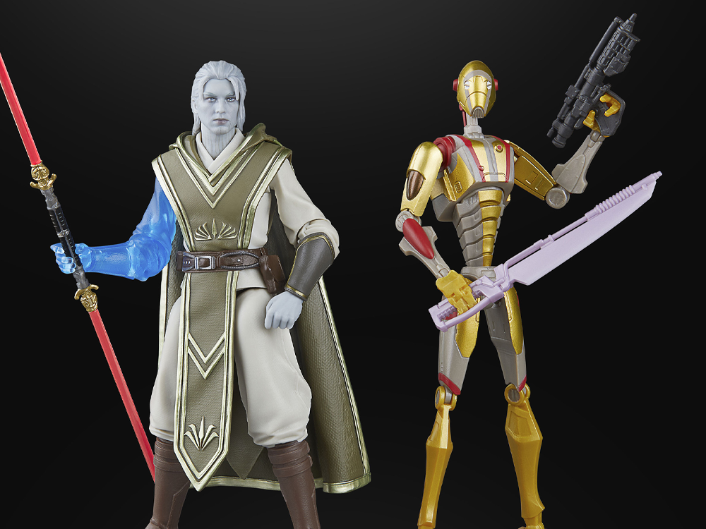 Star Wars: The Black Series Dagan Gera & BX Droid (Hybrid) Action Figure Two-Pack (Jedi: Survivor) Gallery Image 1