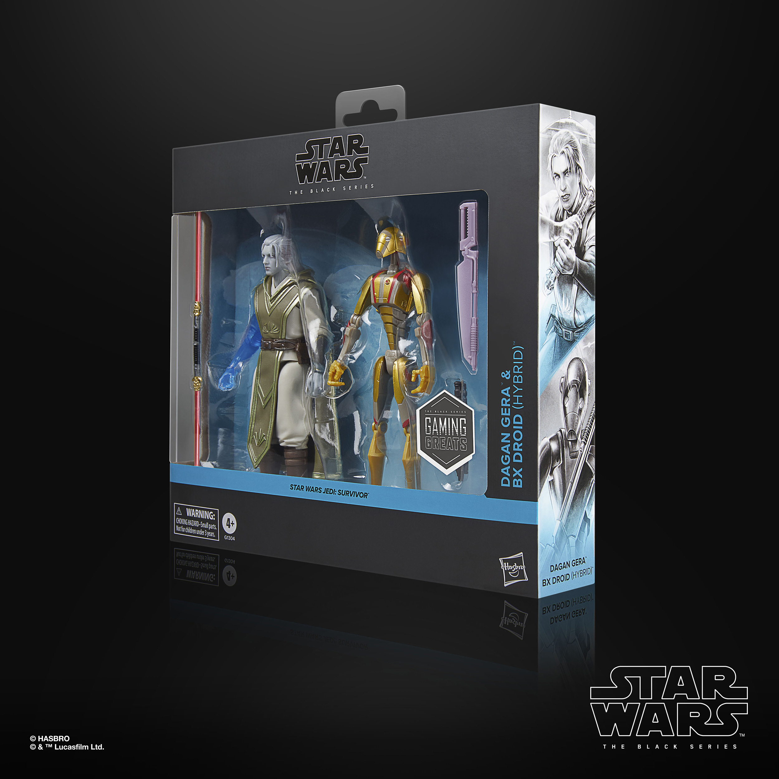 Star Wars: The Black Series Dagan Gera & BX Droid (Hybrid) Action Figure Two-Pack (Jedi: Survivor) Gallery Image 19