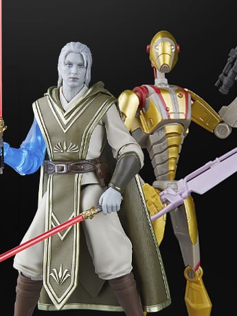 Star Wars: The Black Series Dagan Gera & BX Droid (Hybrid) Action Figure Two-Pack (Jedi: Survivor) Gallery Image 2