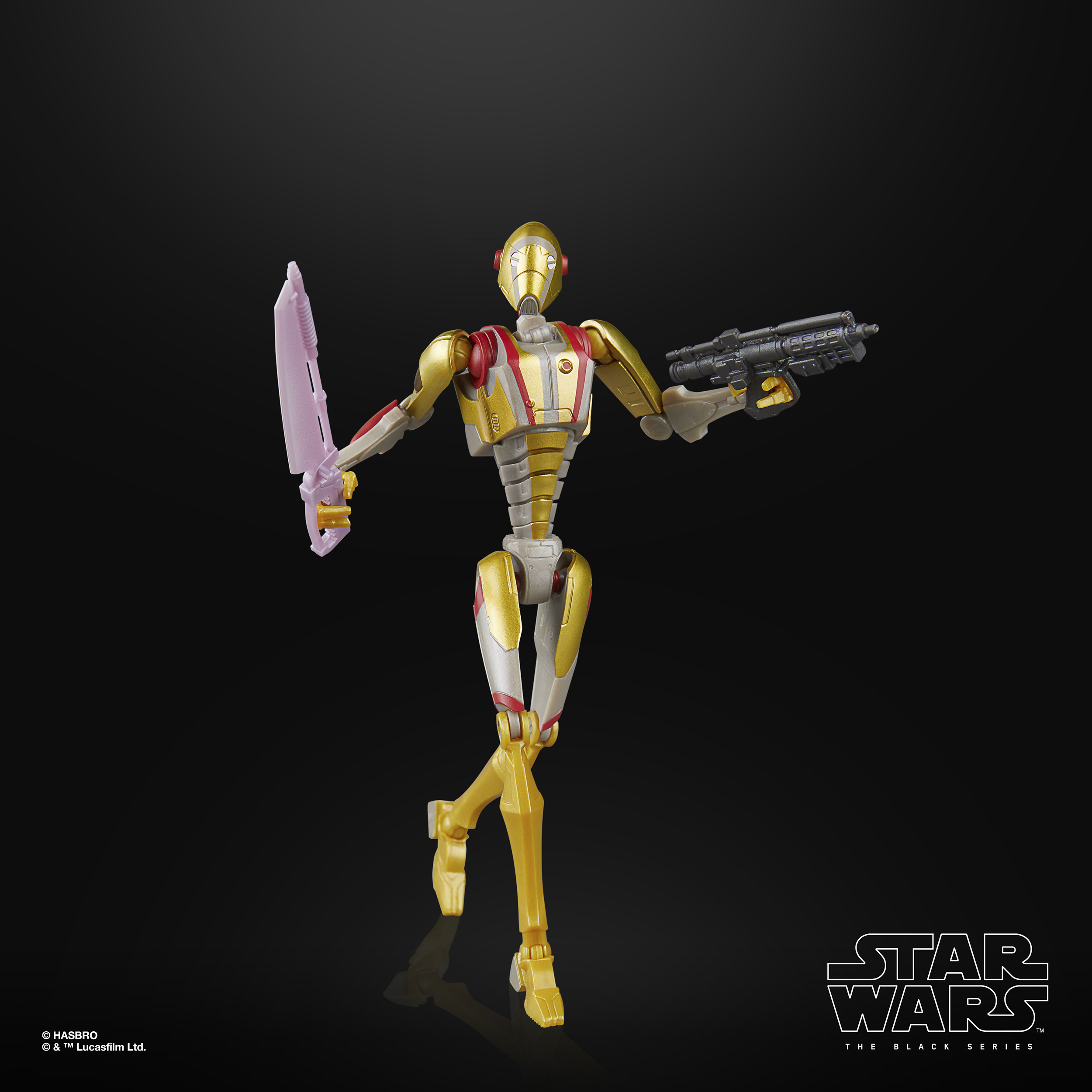Star Wars: The Black Series Dagan Gera & BX Droid (Hybrid) Action Figure Two-Pack (Jedi: Survivor) Gallery Image 15