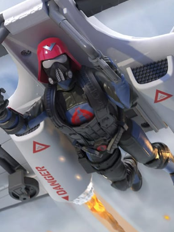 G.I. Joe Classified Series #152 Cobra Pilot & Cobra C.L.A.W. (Covert Light Aerial Weapon) Action Figure Set Gallery Image 2