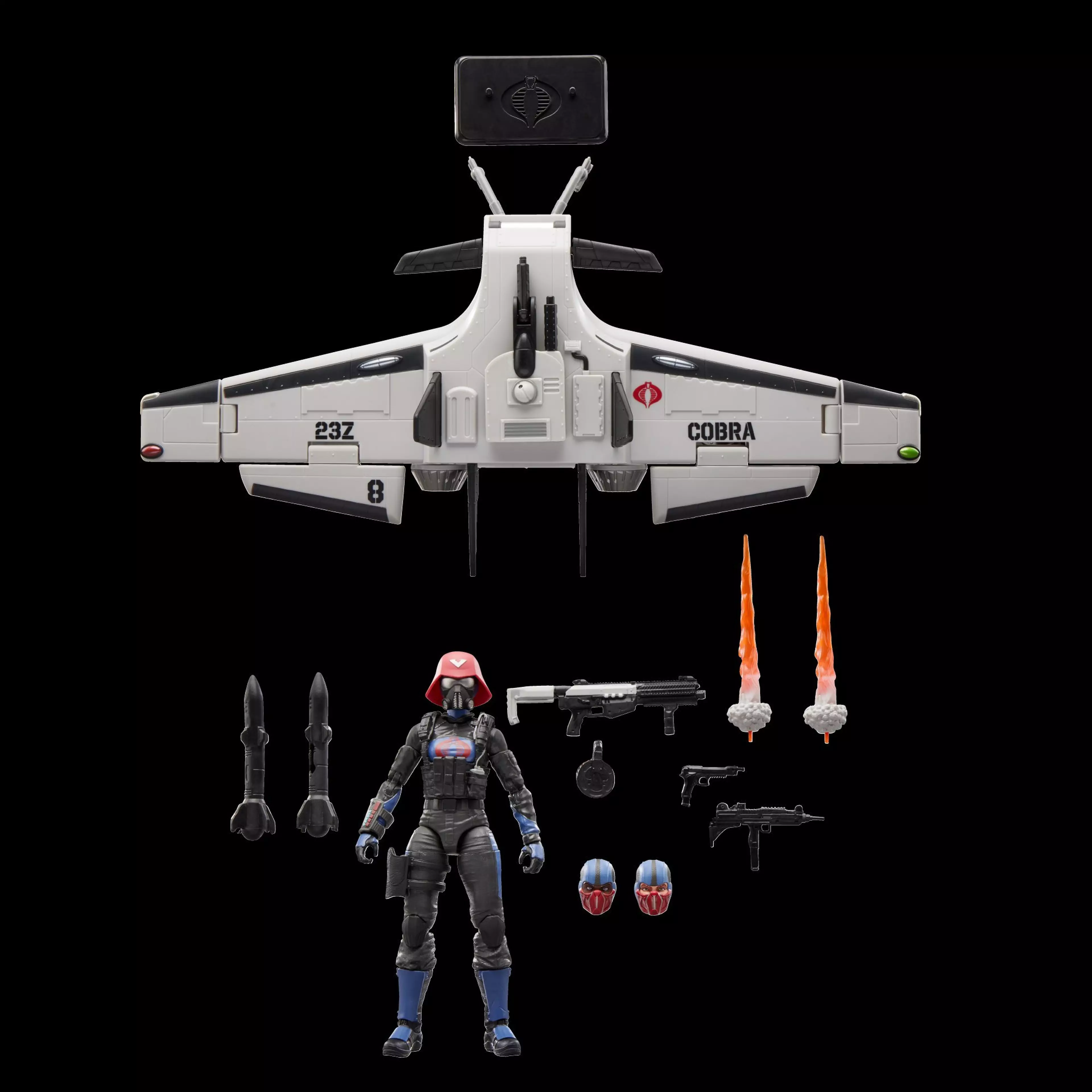 G.I. Joe Classified Series #152 Cobra Pilot & Cobra C.L.A.W. (Covert Light Aerial Weapon) Action Figure Set Gallery Image 15