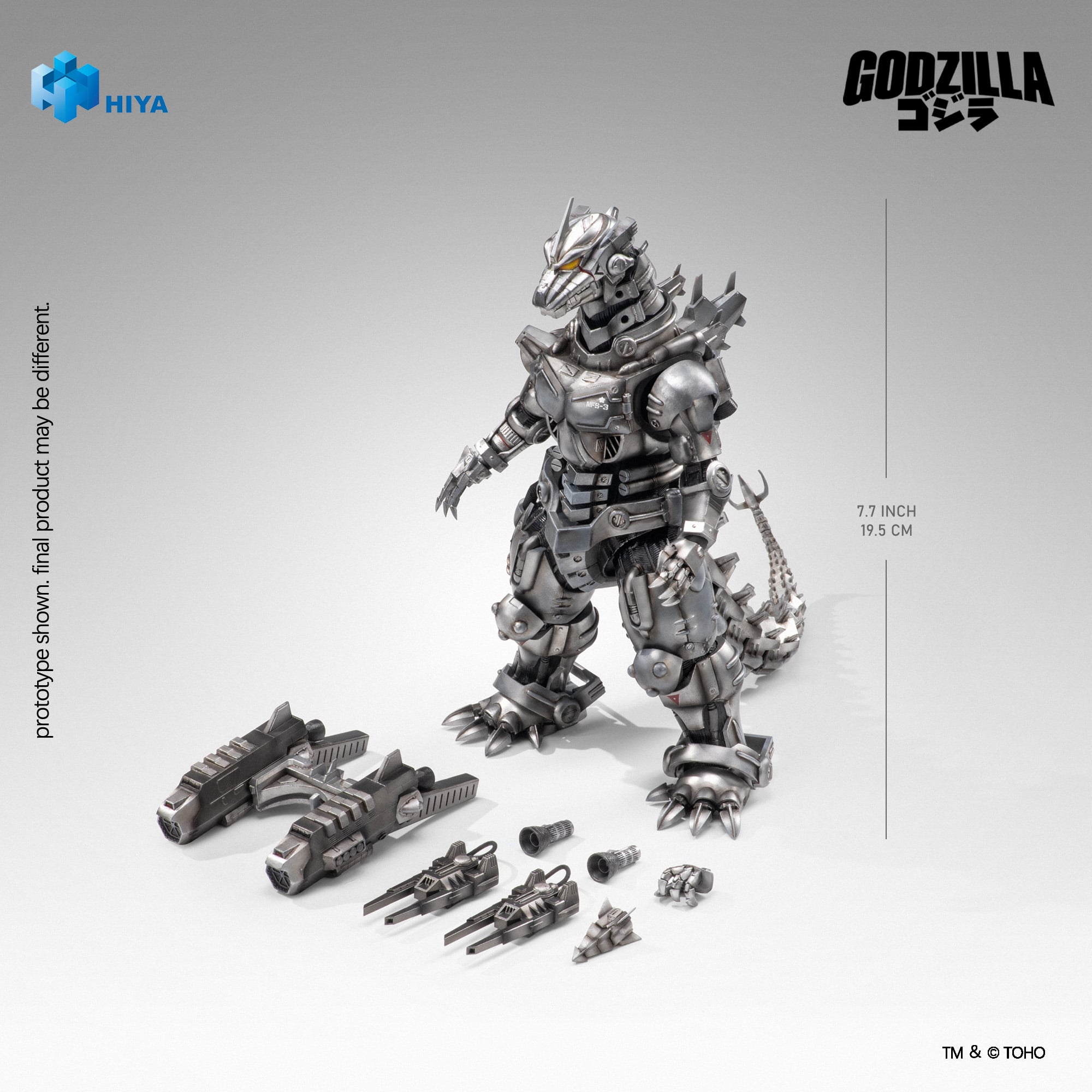 Godzilla: Tokyo S.O.S. (2003) Mechagodzilla (Heavy Arms/High Mobility Ver.) Action Figure Gallery Image 12