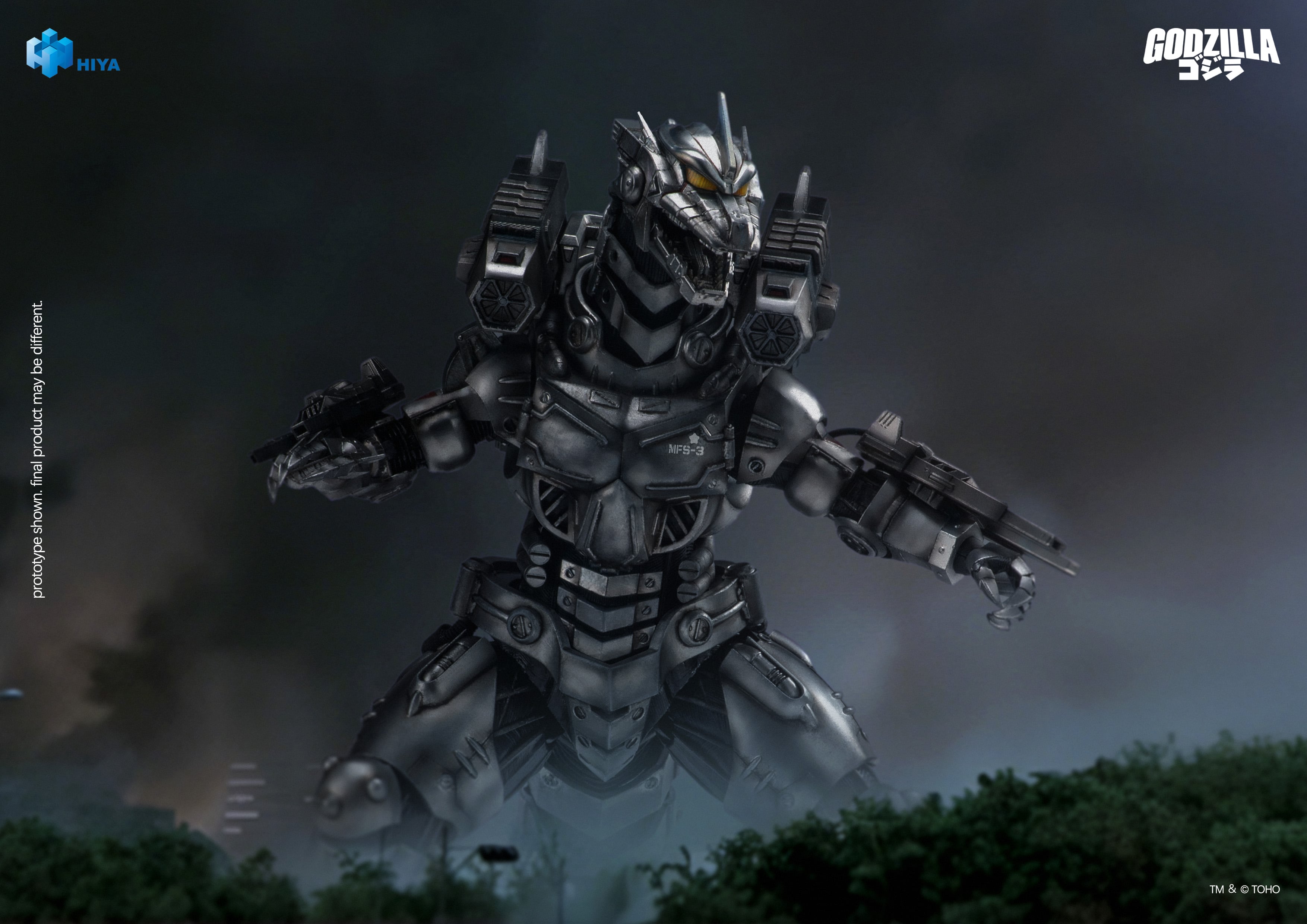 Godzilla: Tokyo S.O.S. (2003) Mechagodzilla (Heavy Arms/High Mobility Ver.) Action Figure Gallery Image 5