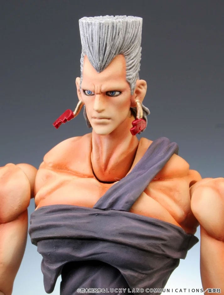 JoJo's Bizarre Adventure: Stardust Crusaders Super Action Statue Jean Pierre Polnareff Action Figure (2nd Reissue) Gallery Image 6
