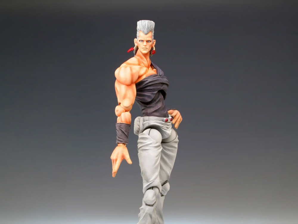 JoJo's Bizarre Adventure: Stardust Crusaders Super Action Statue Jean Pierre Polnareff Action Figure (2nd Reissue) Gallery Image 1