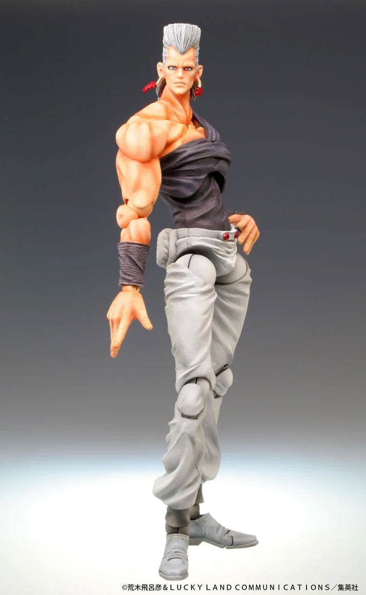 JoJo's Bizarre Adventure: Stardust Crusaders Super Action Statue Jean Pierre Polnareff Action Figure (2nd Reissue) Gallery Image 3