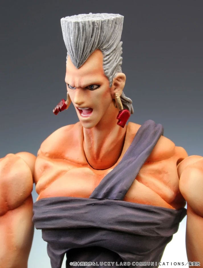 JoJo's Bizarre Adventure: Stardust Crusaders Super Action Statue Jean Pierre Polnareff Action Figure (2nd Reissue) Gallery Image 7