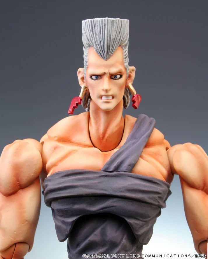 JoJo's Bizarre Adventure: Stardust Crusaders Super Action Statue Jean Pierre Polnareff Action Figure (2nd Reissue) Gallery Image 5