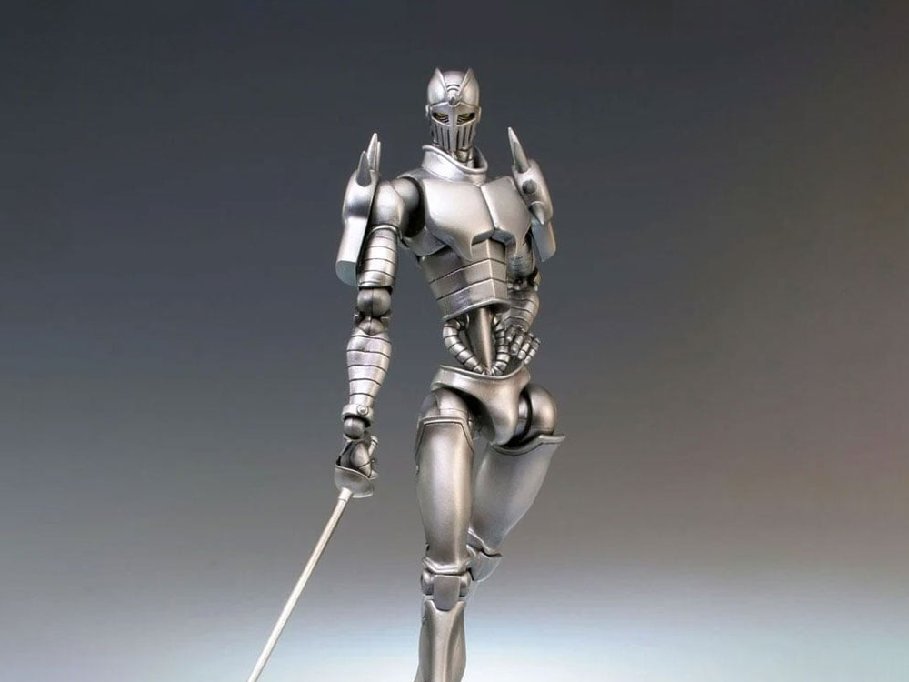 JoJo's Bizarre Adventure: Stardust Crusaders Super Action Statue Silver Chariot Action Figure (2nd Reissue) Gallery Image 1