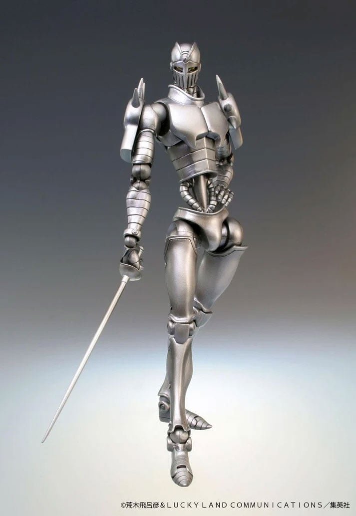 JoJo's Bizarre Adventure: Stardust Crusaders Super Action Statue Silver Chariot Action Figure (2nd Reissue) Gallery Image 3