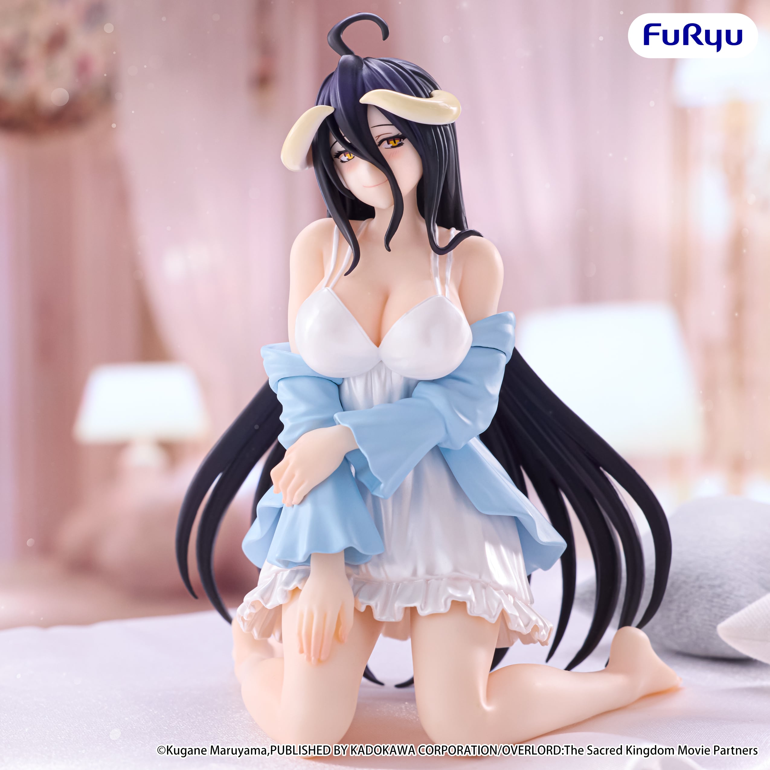 Overlord Albedo (Loungewear Pearl White Ver.) Noodle Stopper Figure Gallery Image 3