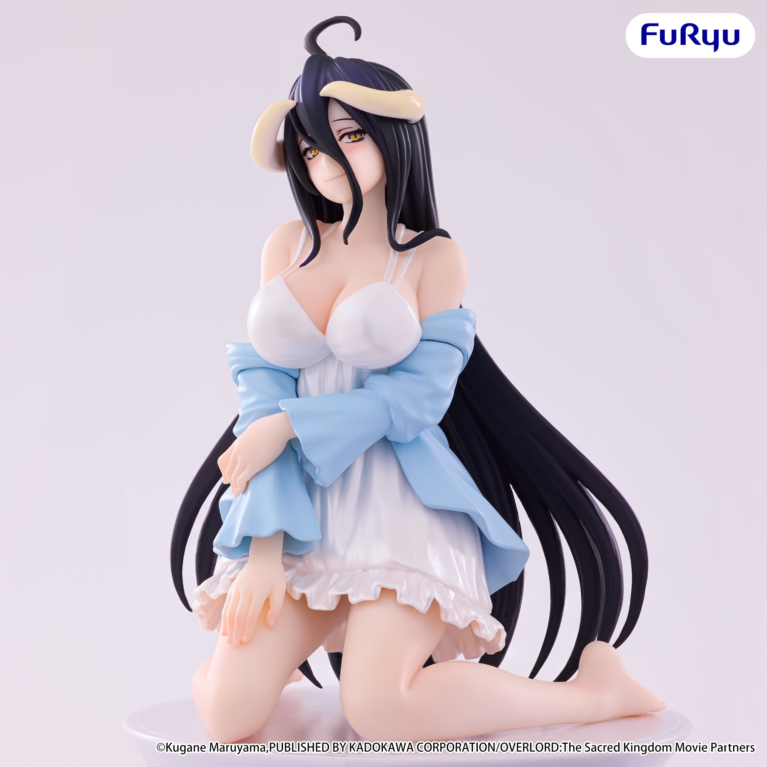 Overlord Albedo (Loungewear Pearl White Ver.) Noodle Stopper Figure Gallery Image 9