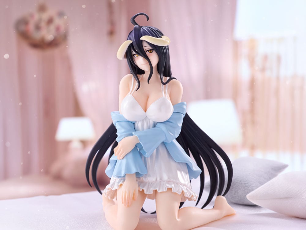 Overlord Albedo (Loungewear Pearl White Ver.) Noodle Stopper Figure Gallery Image 1