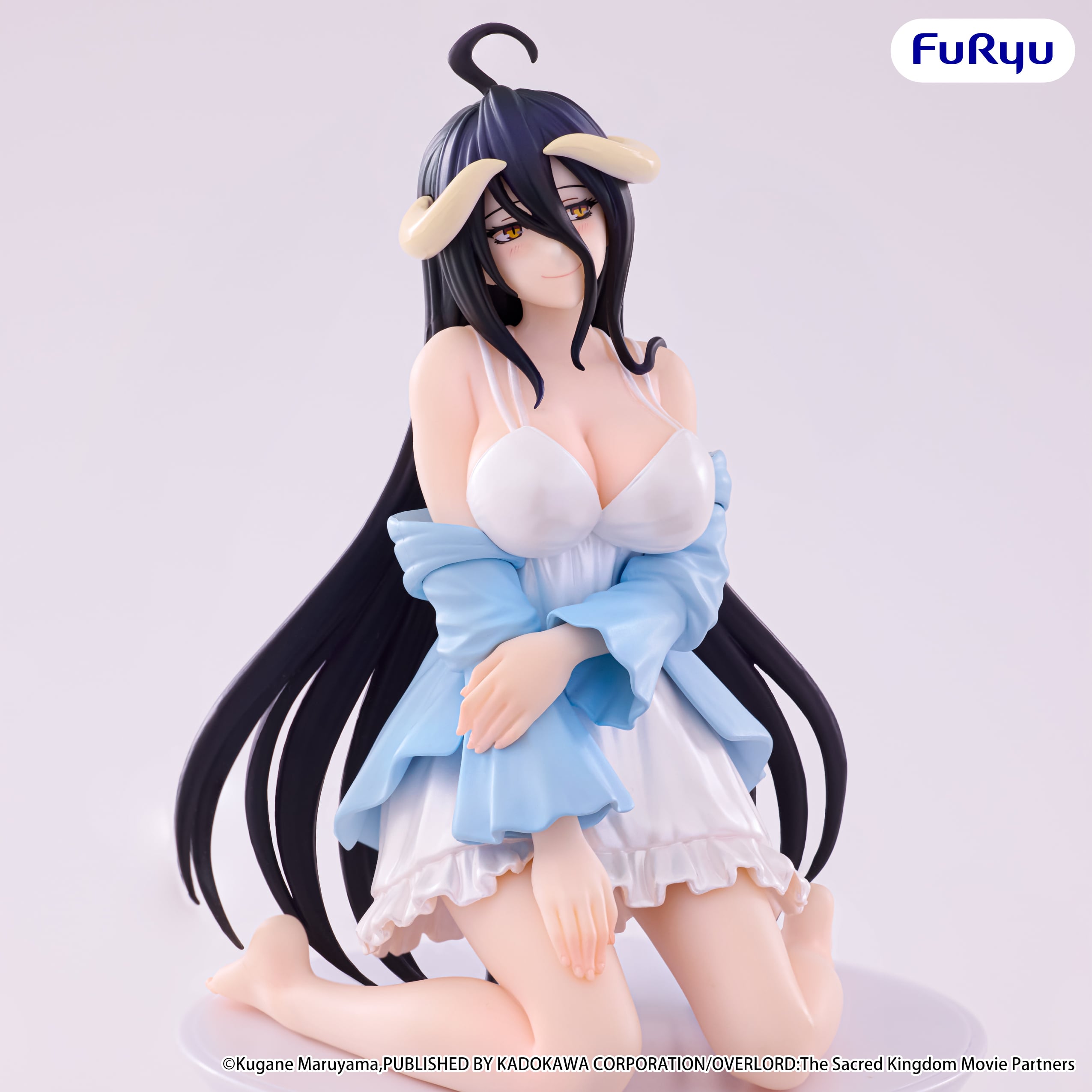 Overlord Albedo (Loungewear Pearl White Ver.) Noodle Stopper Figure Gallery Image 7