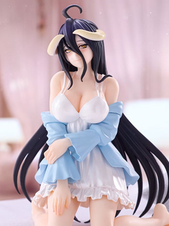 Image of Overlord Albedo (Loungewear Pearl White Ver.) Noodle Stopper Figure