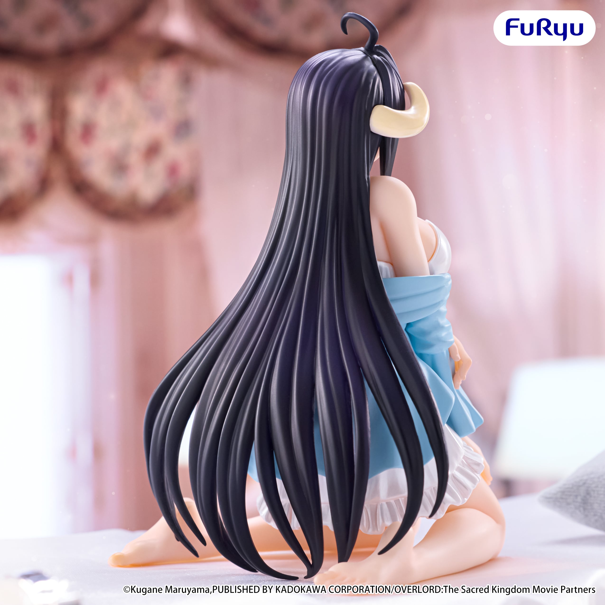 Overlord Albedo (Loungewear Pearl White Ver.) Noodle Stopper Figure Gallery Image 4