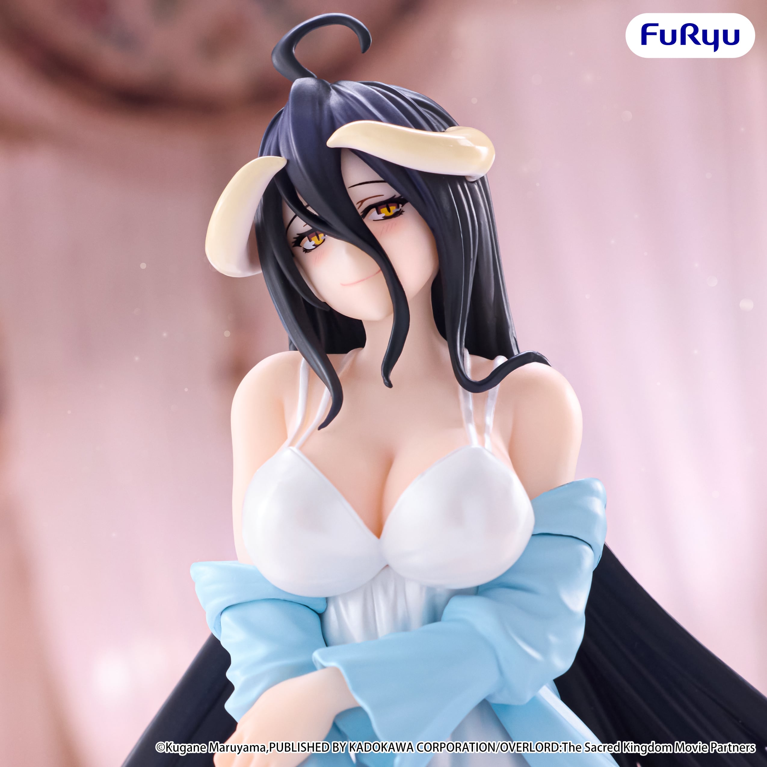 Overlord Albedo (Loungewear Pearl White Ver.) Noodle Stopper Figure Gallery Image 5