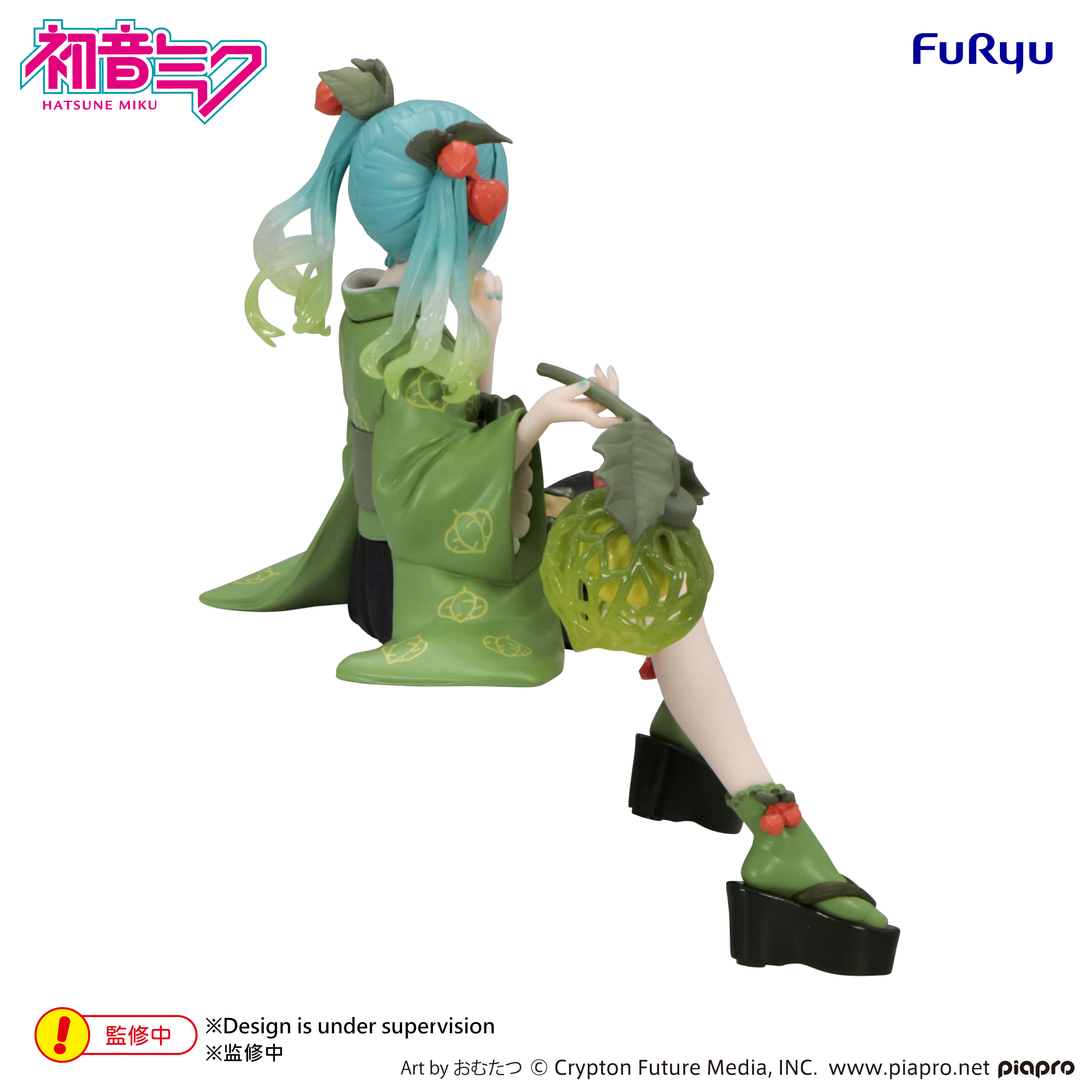 Vocaloid Hatsune Miku (Flower Fairy Winter Cherry Green Color Ver.) Noodle Stopper Figure Gallery Image 7