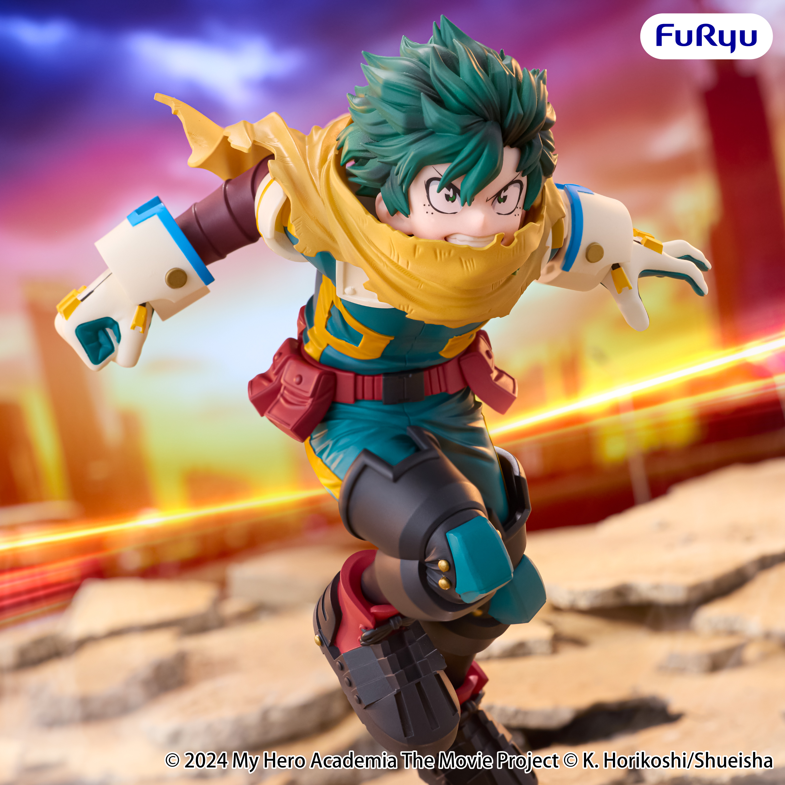 My Hero Academia: You're Next Muchute Izuku Midoriya Figure Gallery Image 5