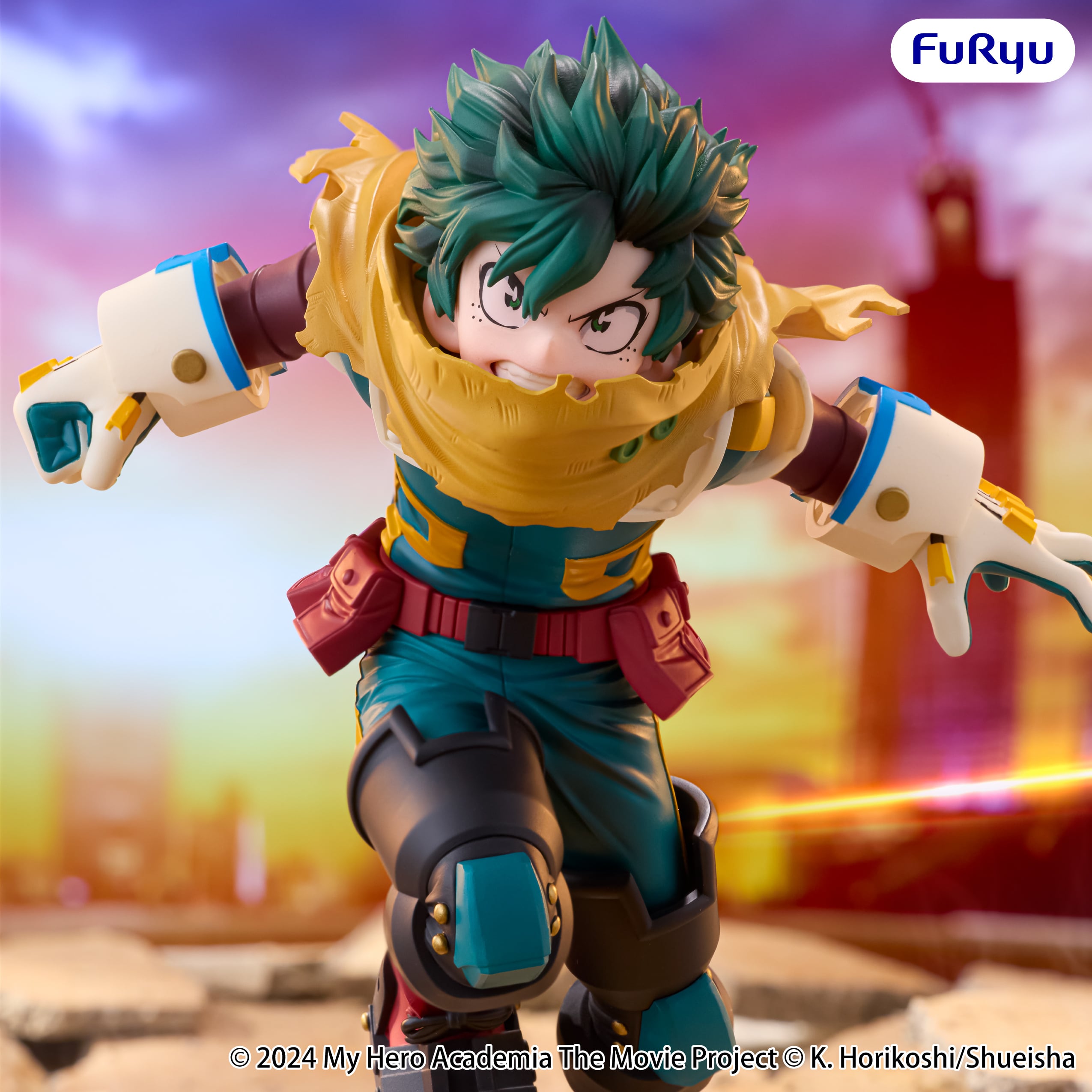 My Hero Academia: You're Next Muchute Izuku Midoriya Figure Gallery Image 7