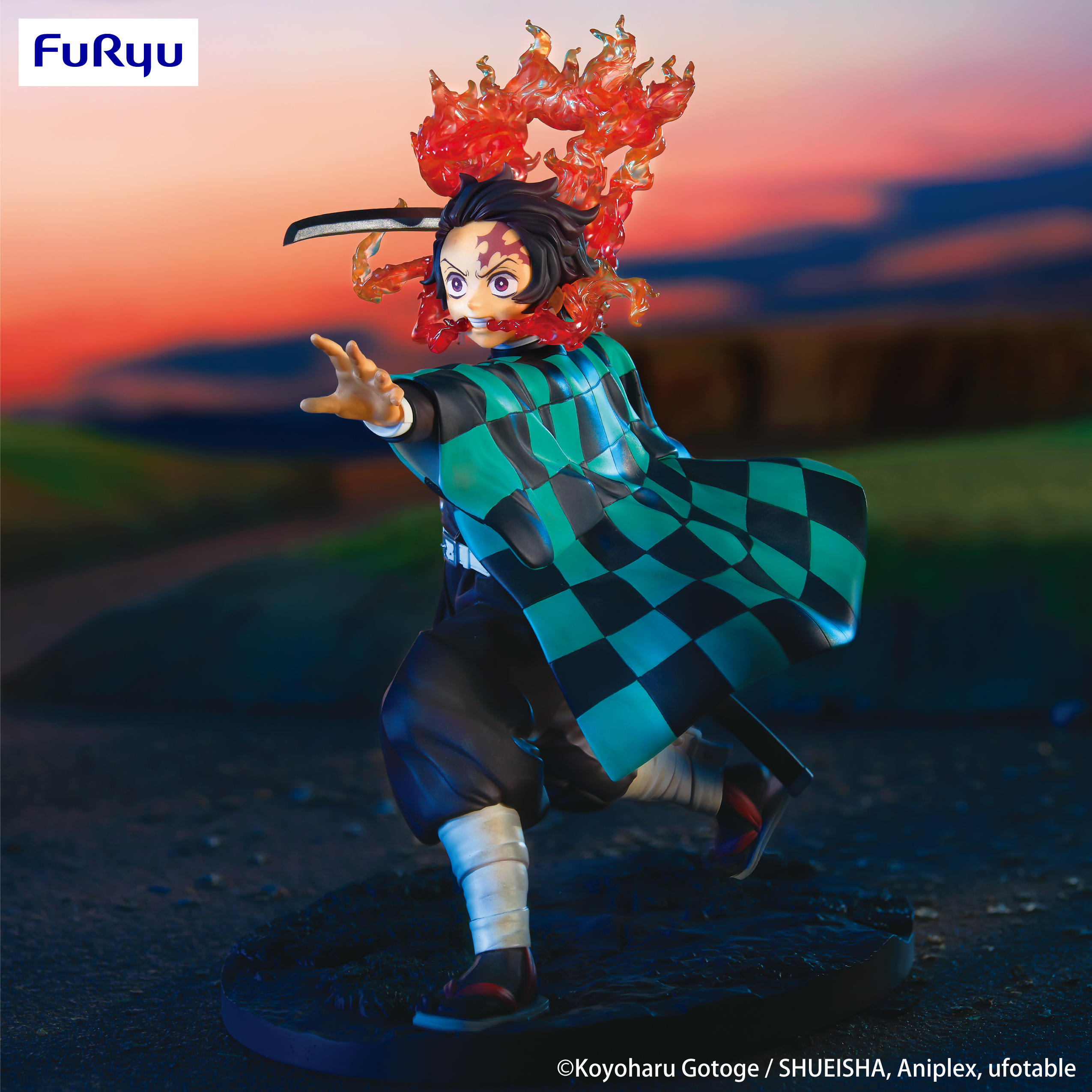 Demon Slayer: Kimetsu no Yaiba Tanjiro Kamado Exceed Creative Figure (Reissue) Gallery Image 4